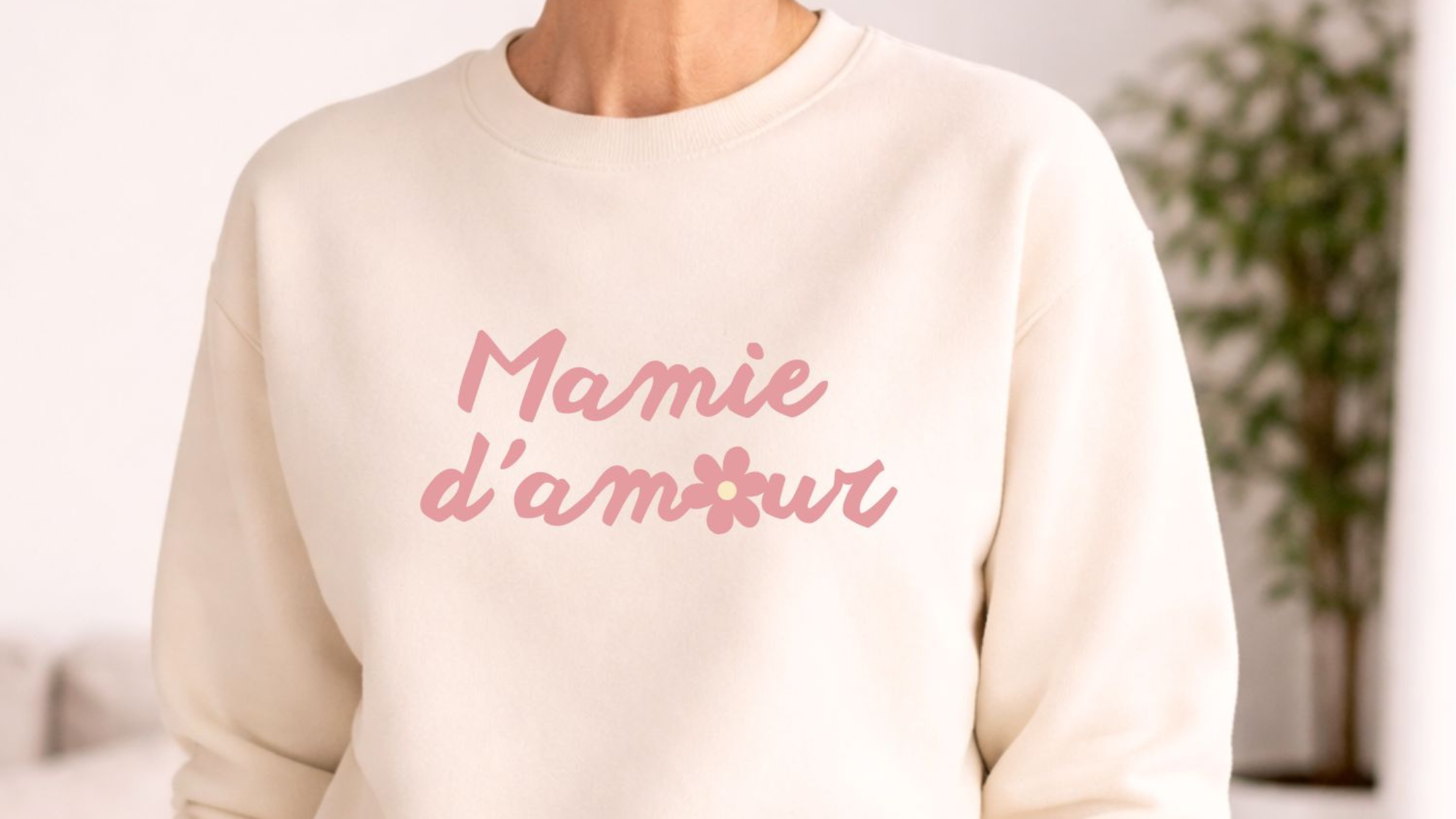 cadeau fête des mères maman crewneck confortable