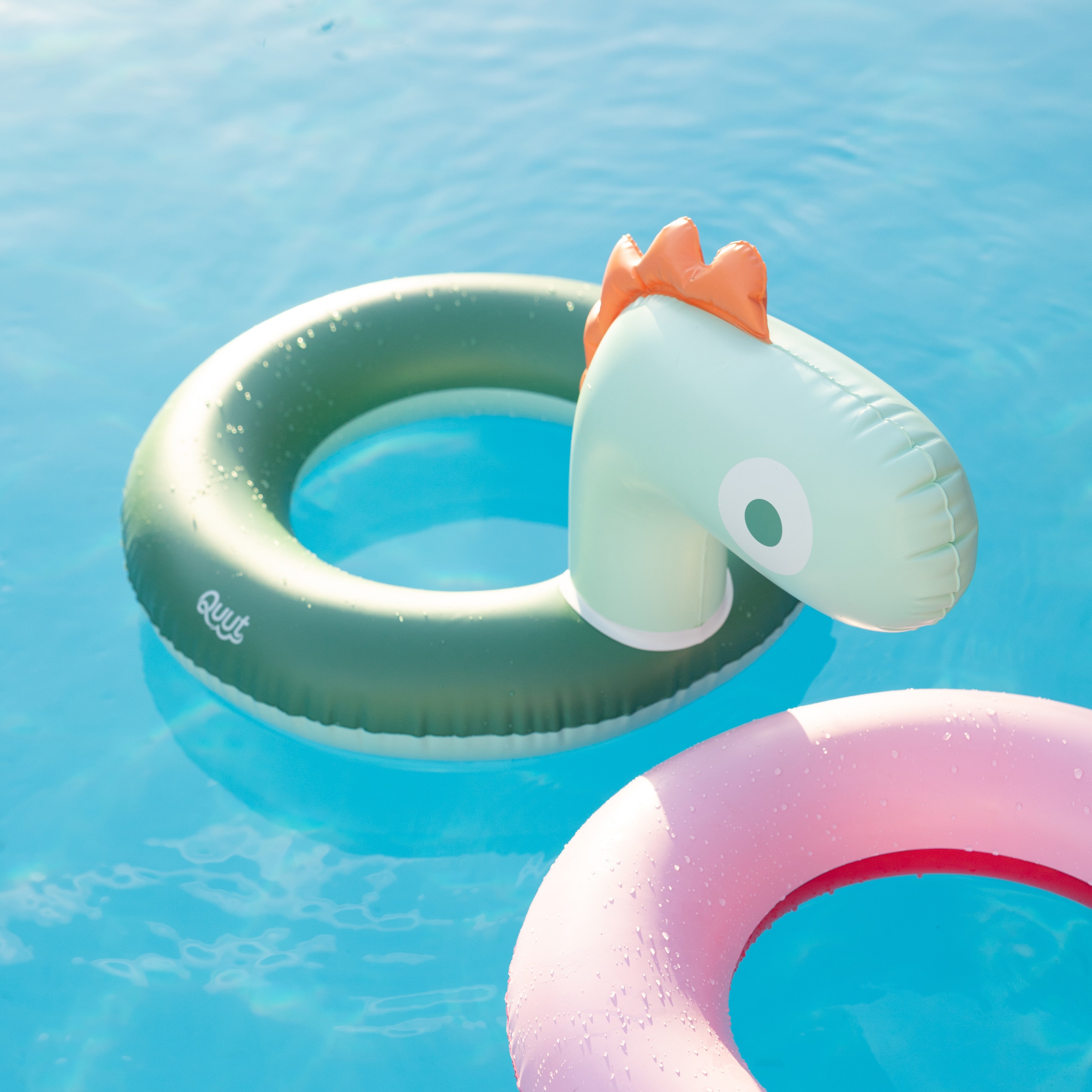 Bouée de piscine gonflable - Dino