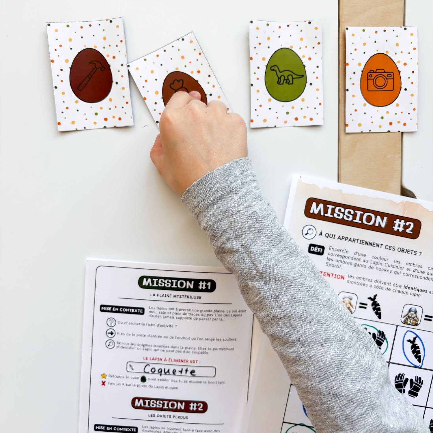 Boîte Chasse aux cocos - Mission l'ère des Dinos