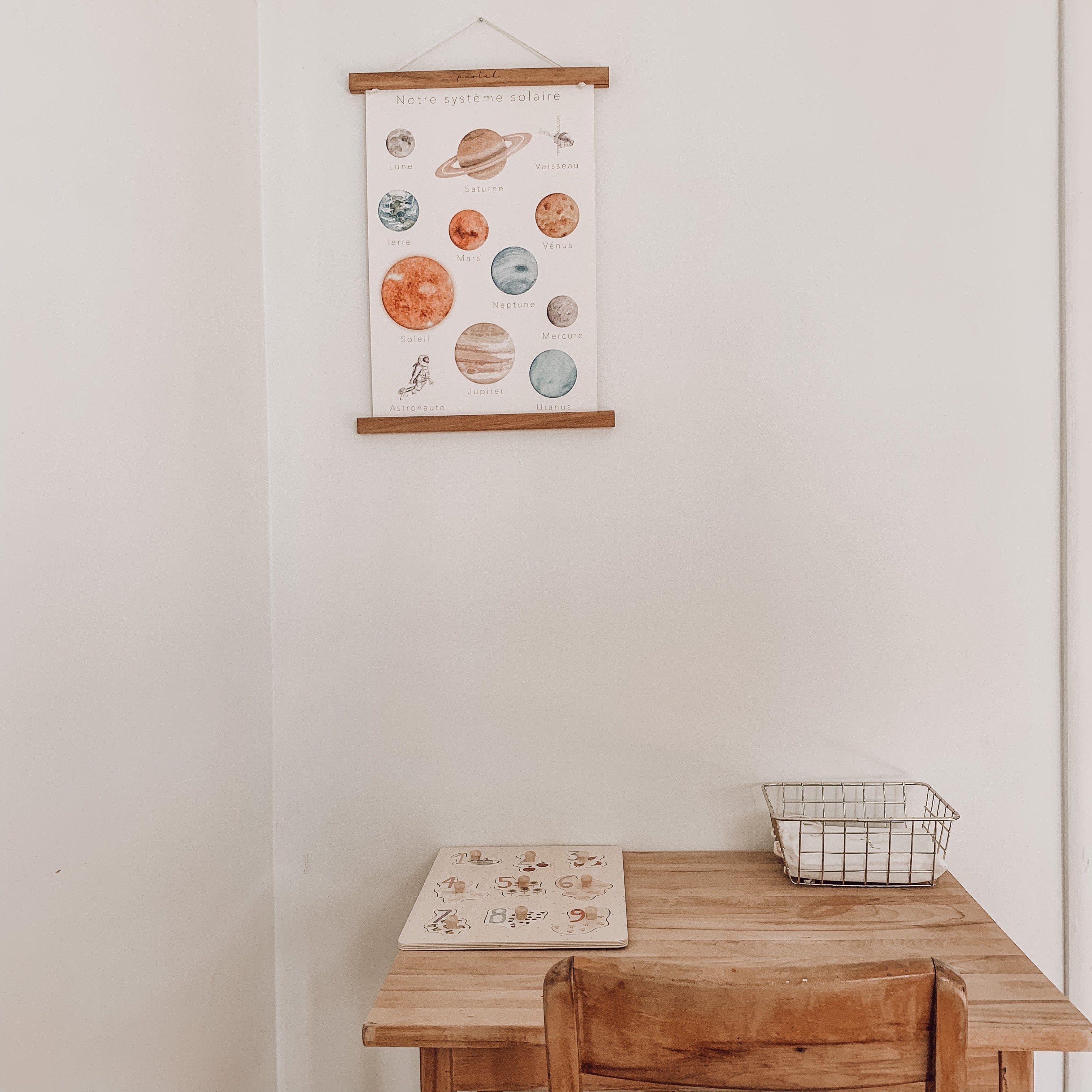 Affiche éducative & décorative "Notre univers"