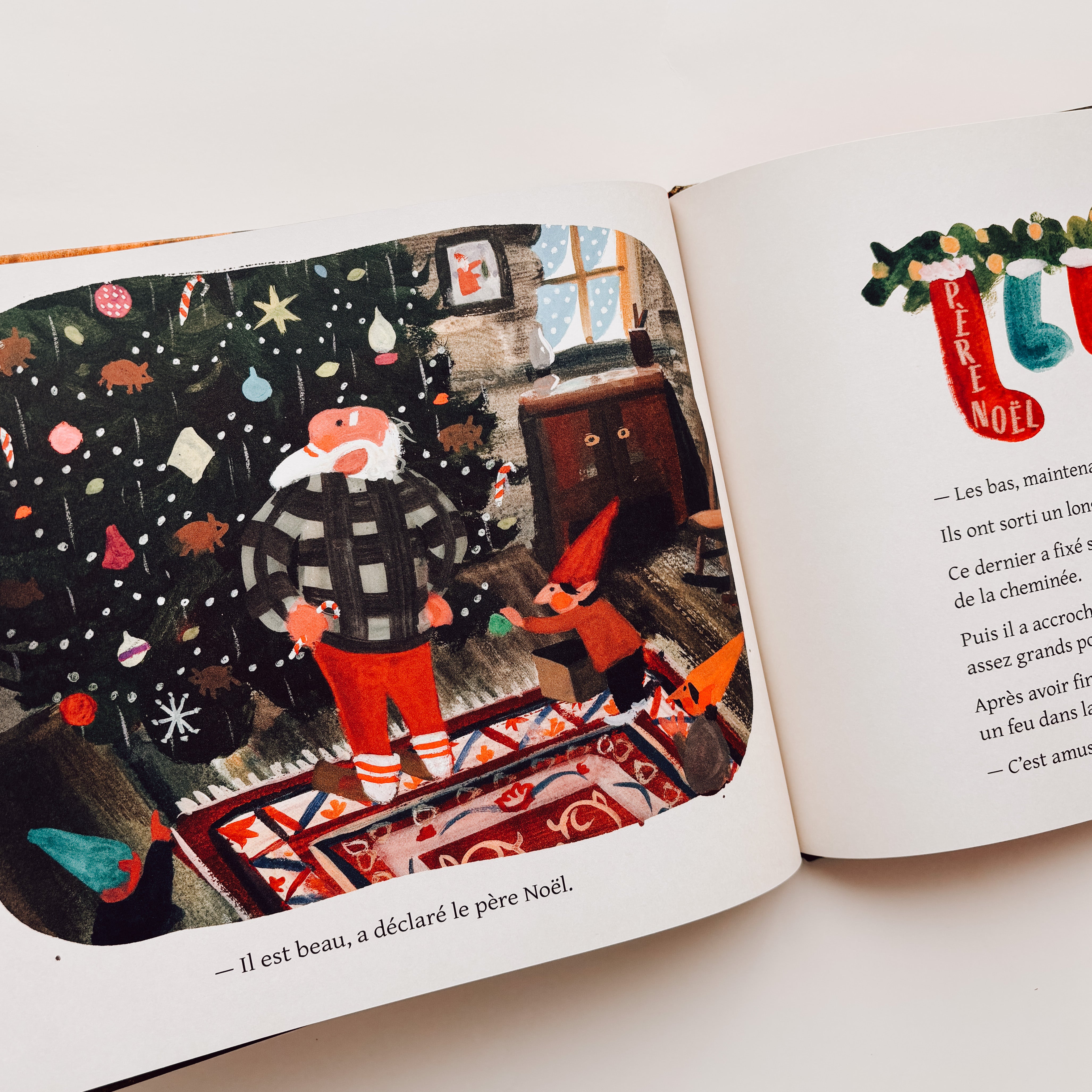 Livre d'histoire - Joyeux Noël, Père Noël