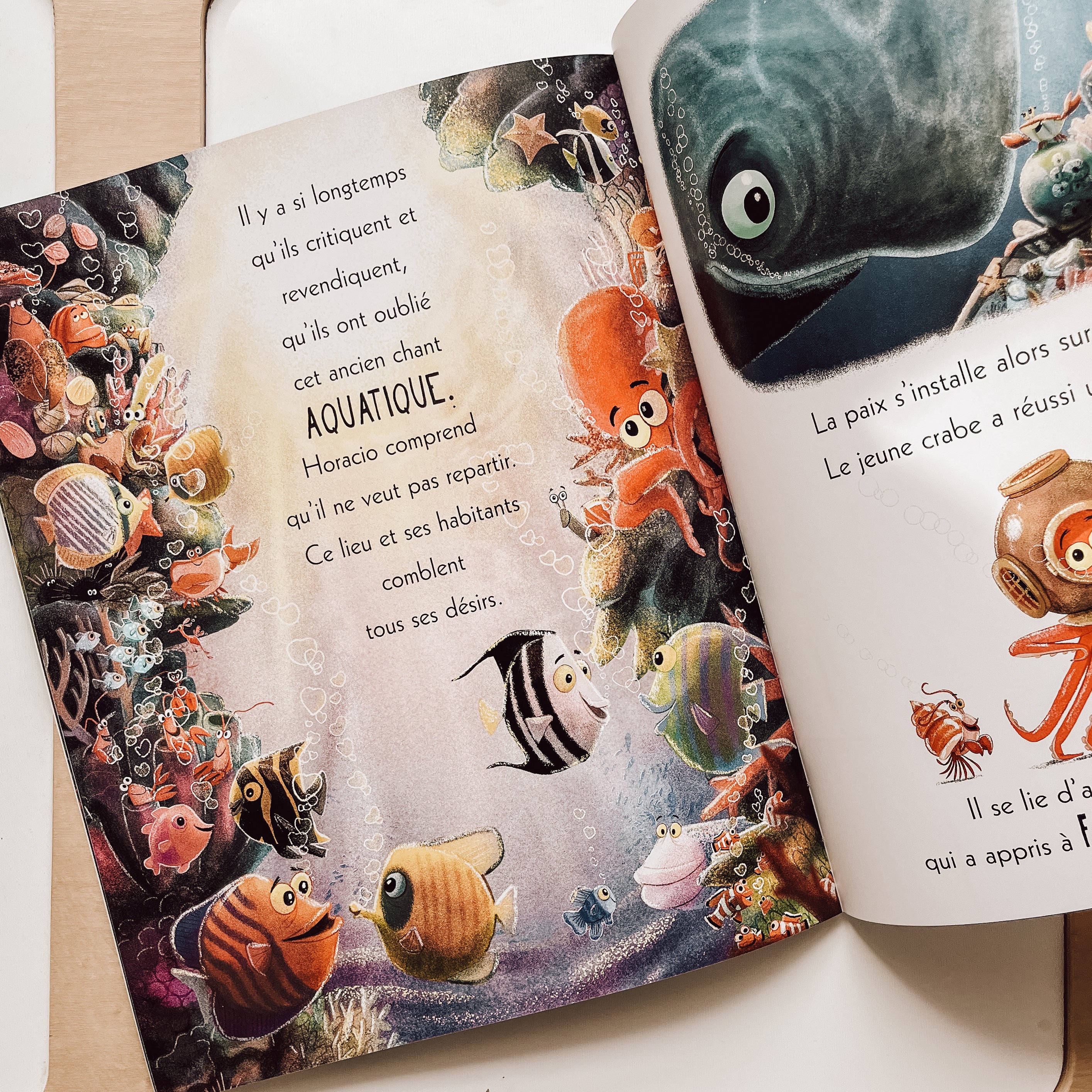 Livre d'histoire - Le cachalot qui en voulait trop