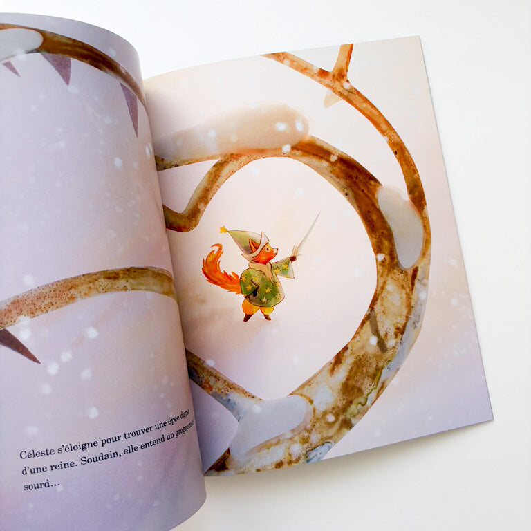 Livre d'histoire - Le dragon de givre