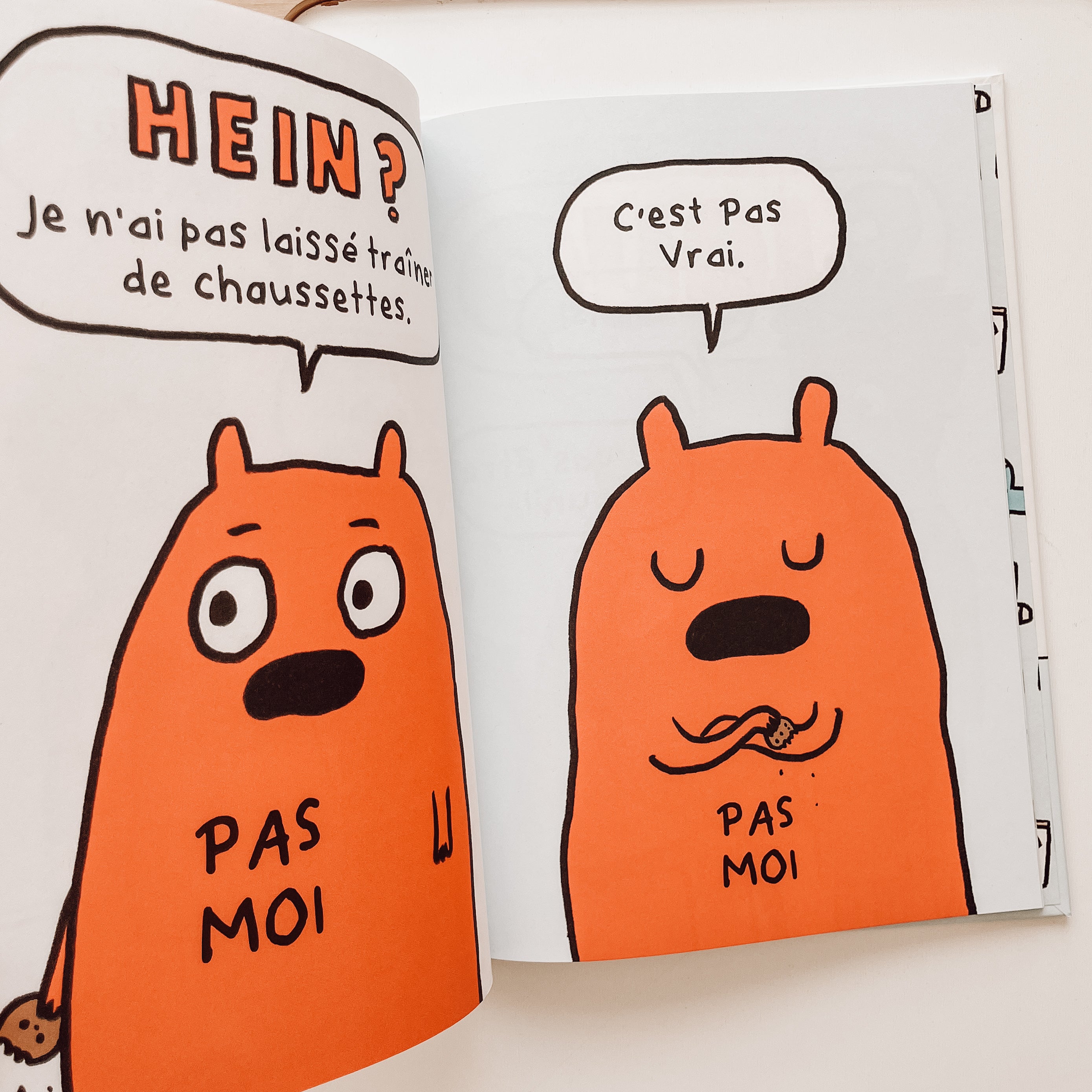 Livre d'histoire - Pas moi