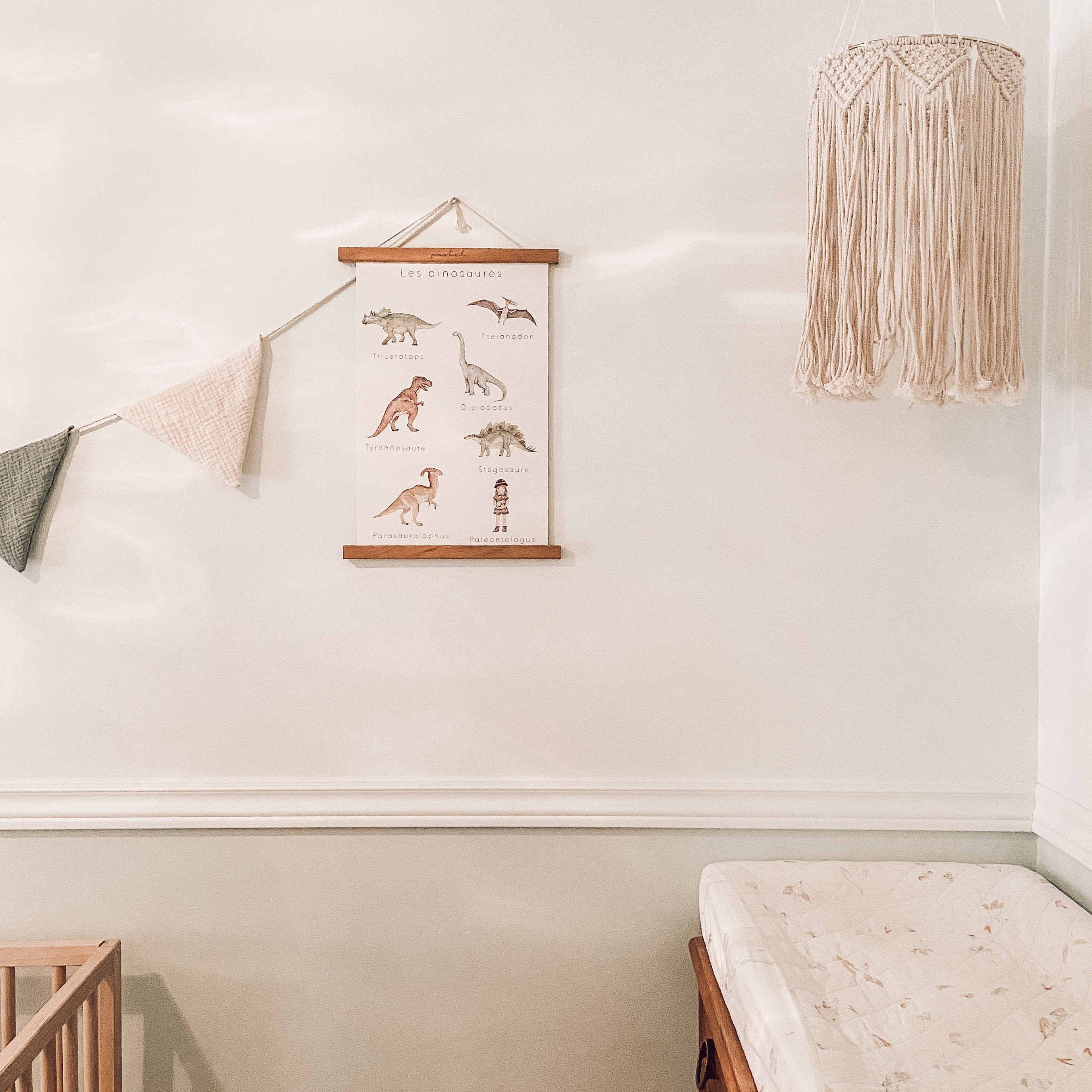Affiche éducative & décorative "Dinosaures"