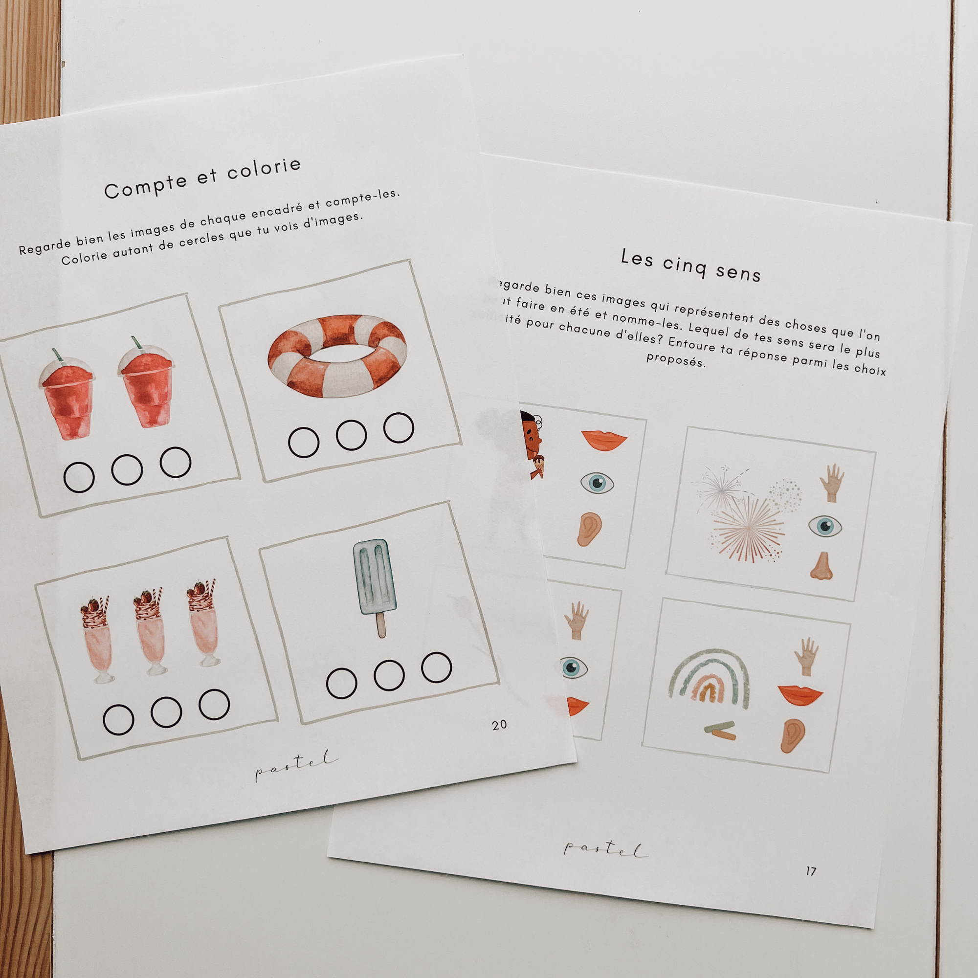 Cahier d'activités à télécharger - Crème Glacée