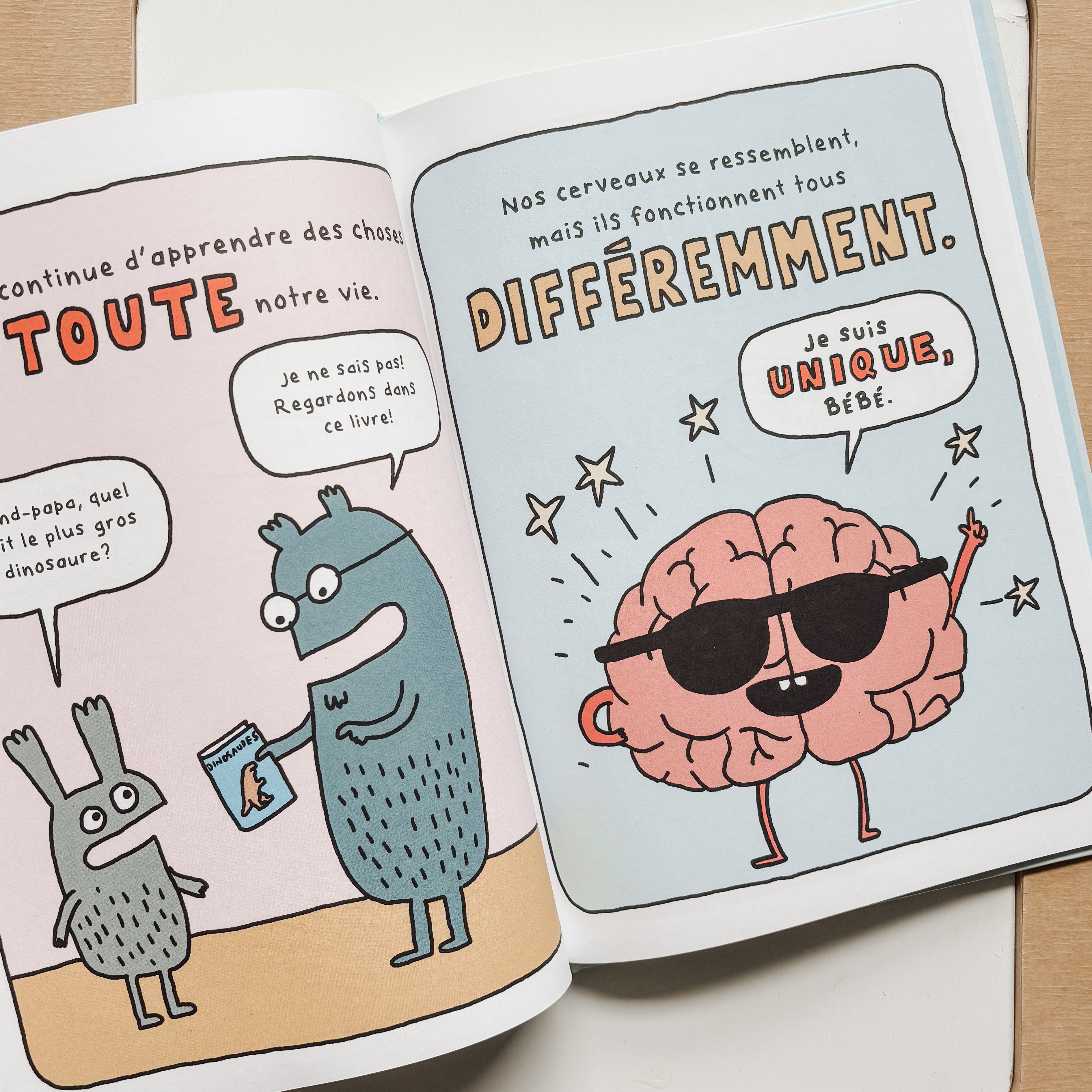 Livre d'histoire -C'est mon cerveau