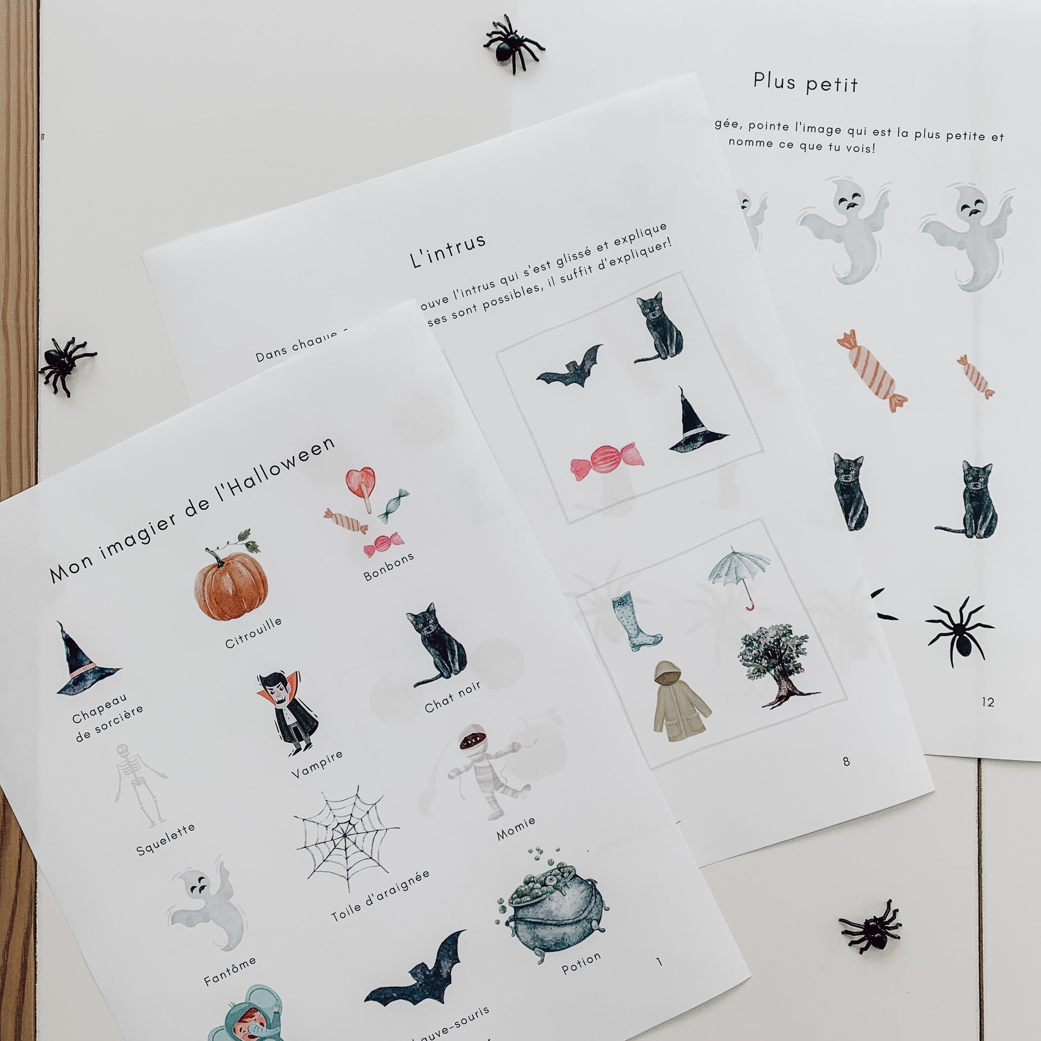 Cahier d'activités à télécharger - Automne/ Halloween 2021