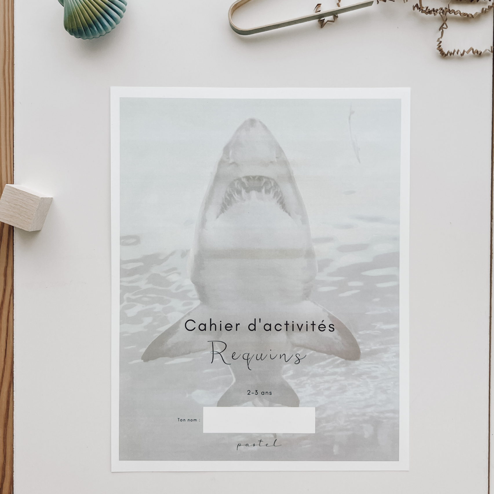 Cahier d'activités à télécharger - Requins