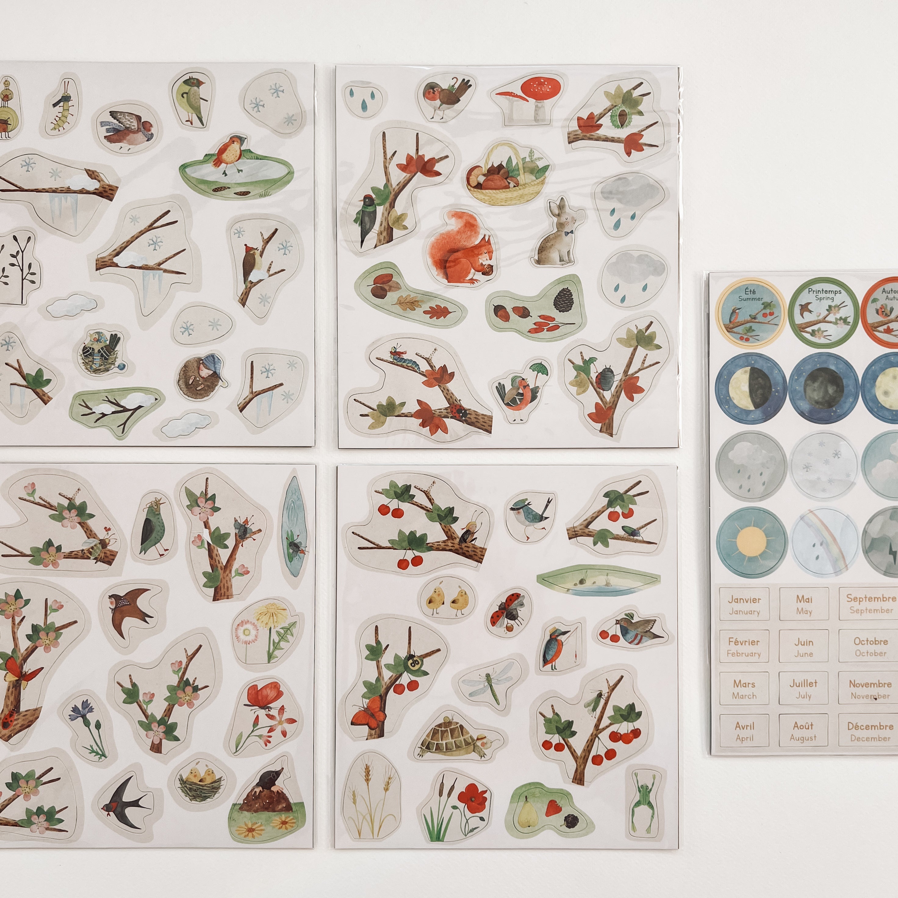 Calendrier aimanté - Le Botaniste