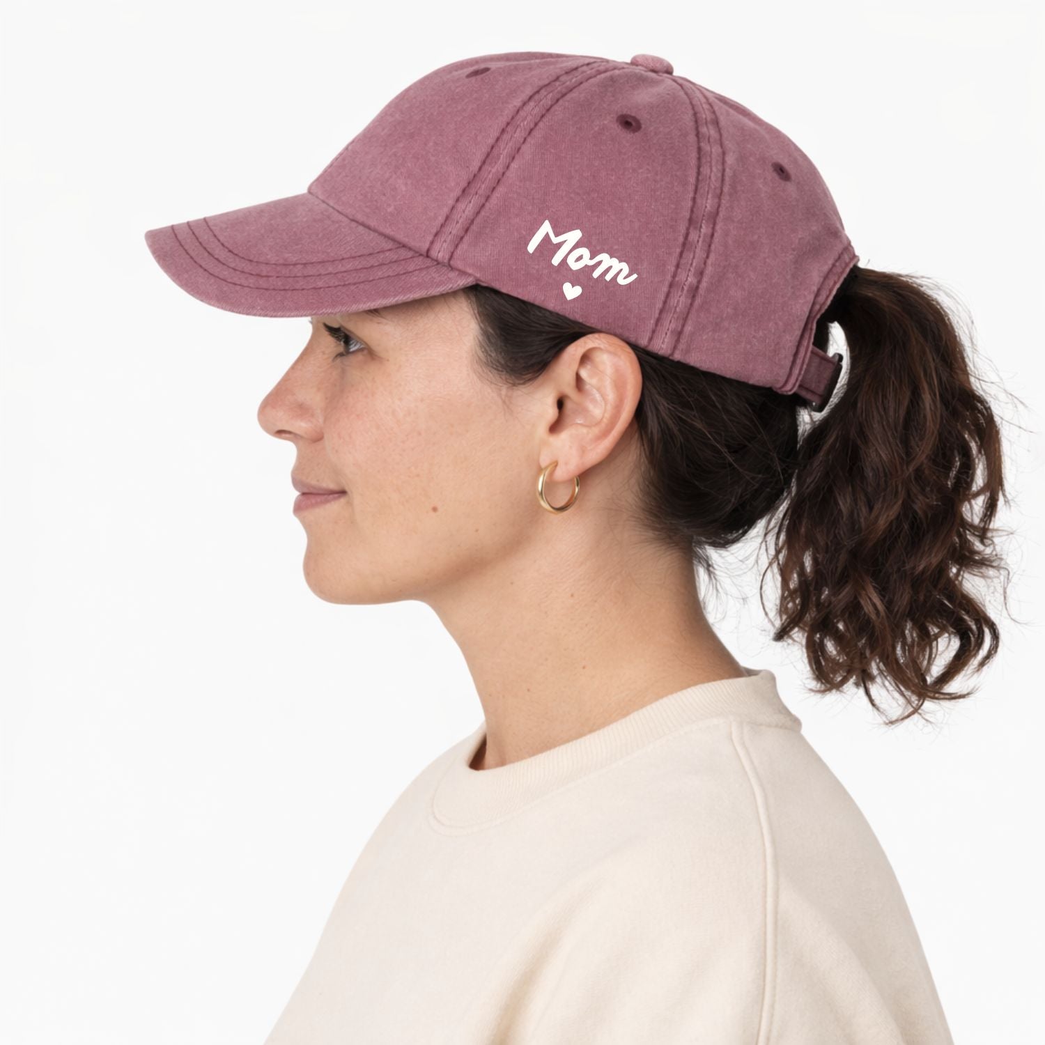 Casquette- Mom (rose)