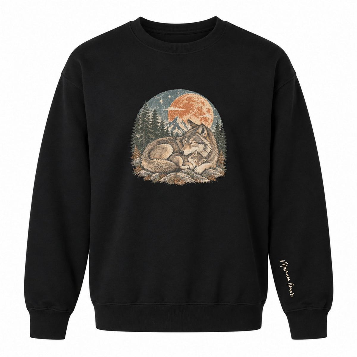 Crewneck pour femmes- Maman louve