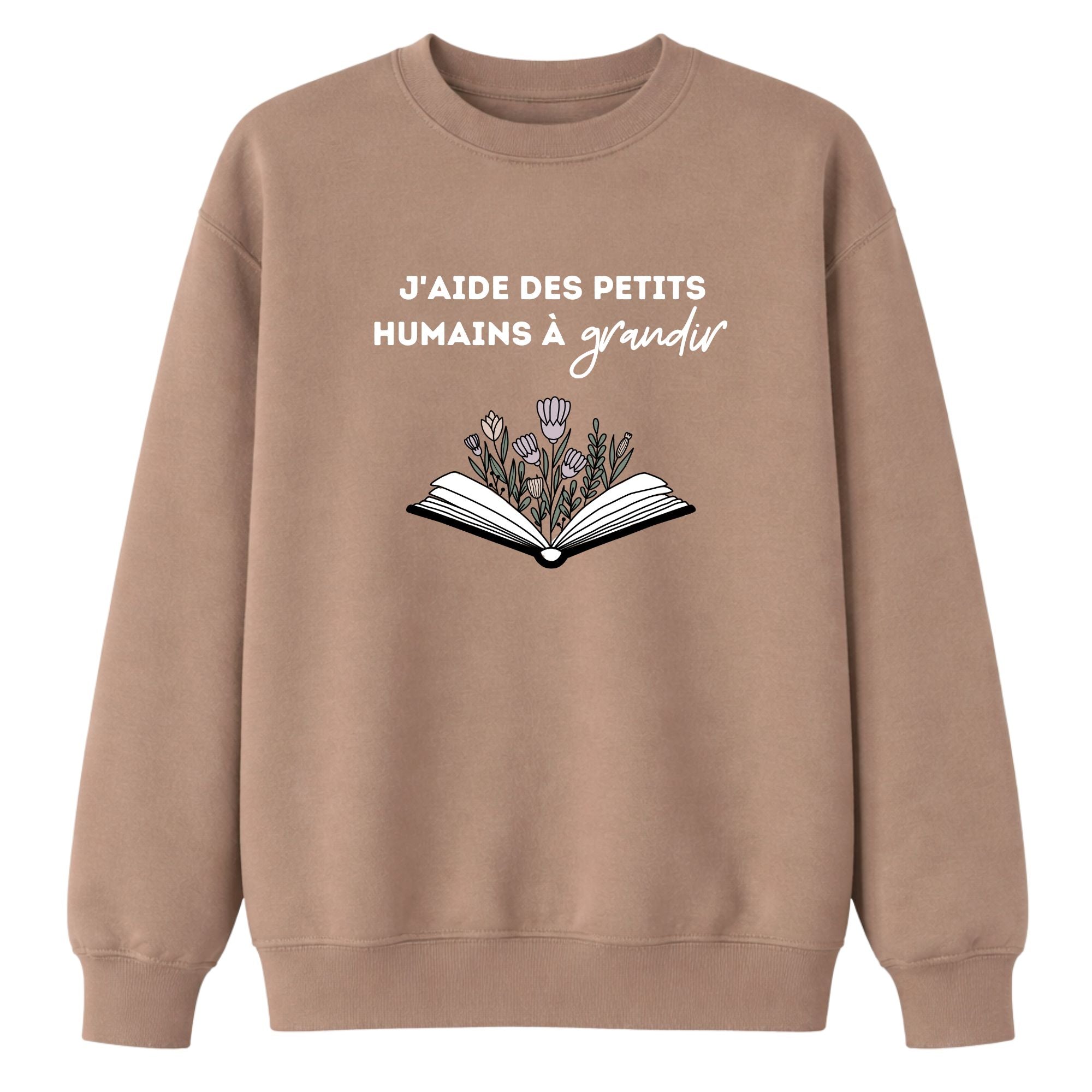 Crewneck pour femmes- Aide des petits humains