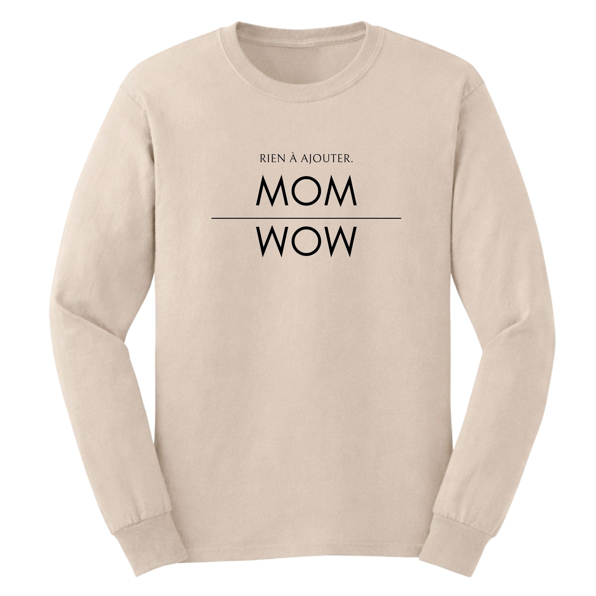 Chandail pour femmes-Wow/Mom