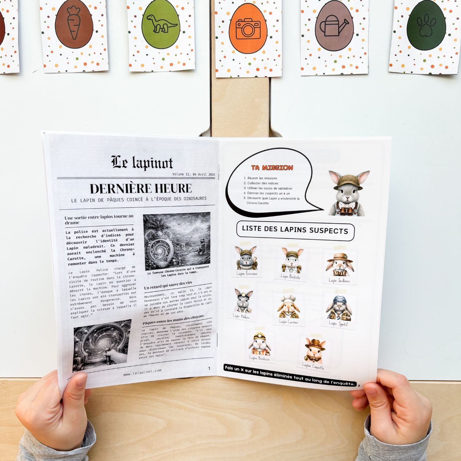 Boîte Chasse aux cocos - Mission l'ère des Dinos