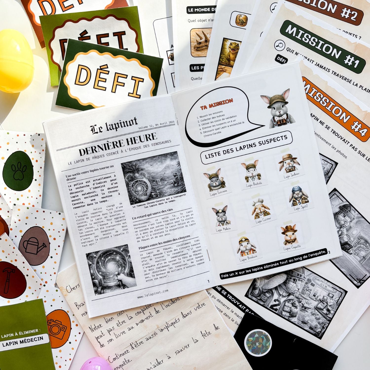 Boîte Chasse aux cocos - Mission l'ère des Dinos