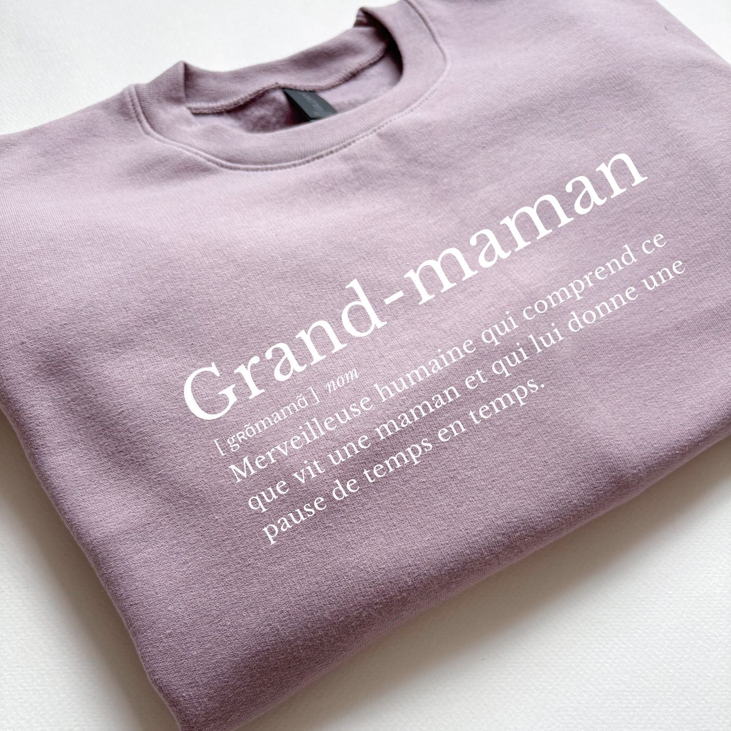 Crewneck pour femmes-Définition Grand-maman