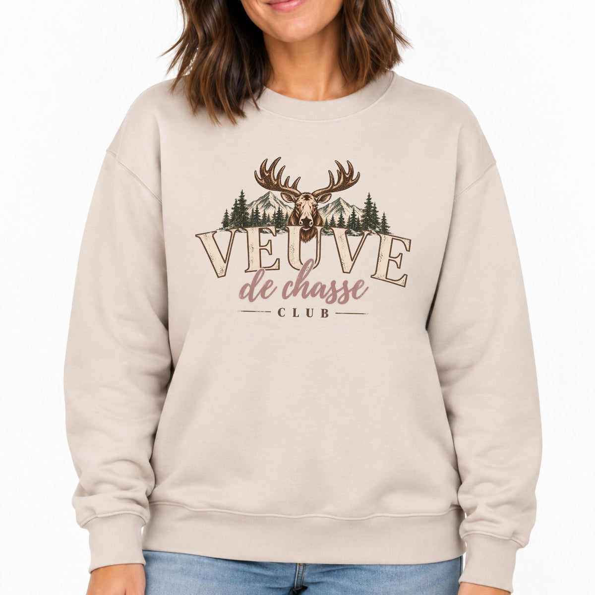 Crewneck pour femmes- Veuve de chasse