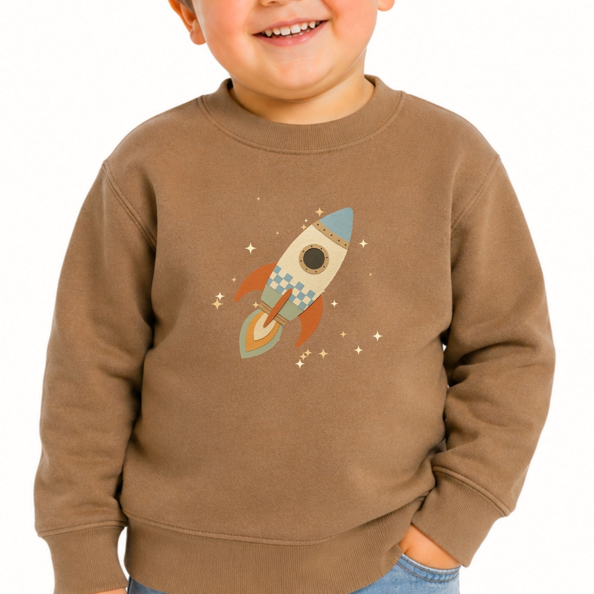 Crewneck enfants-Fusée