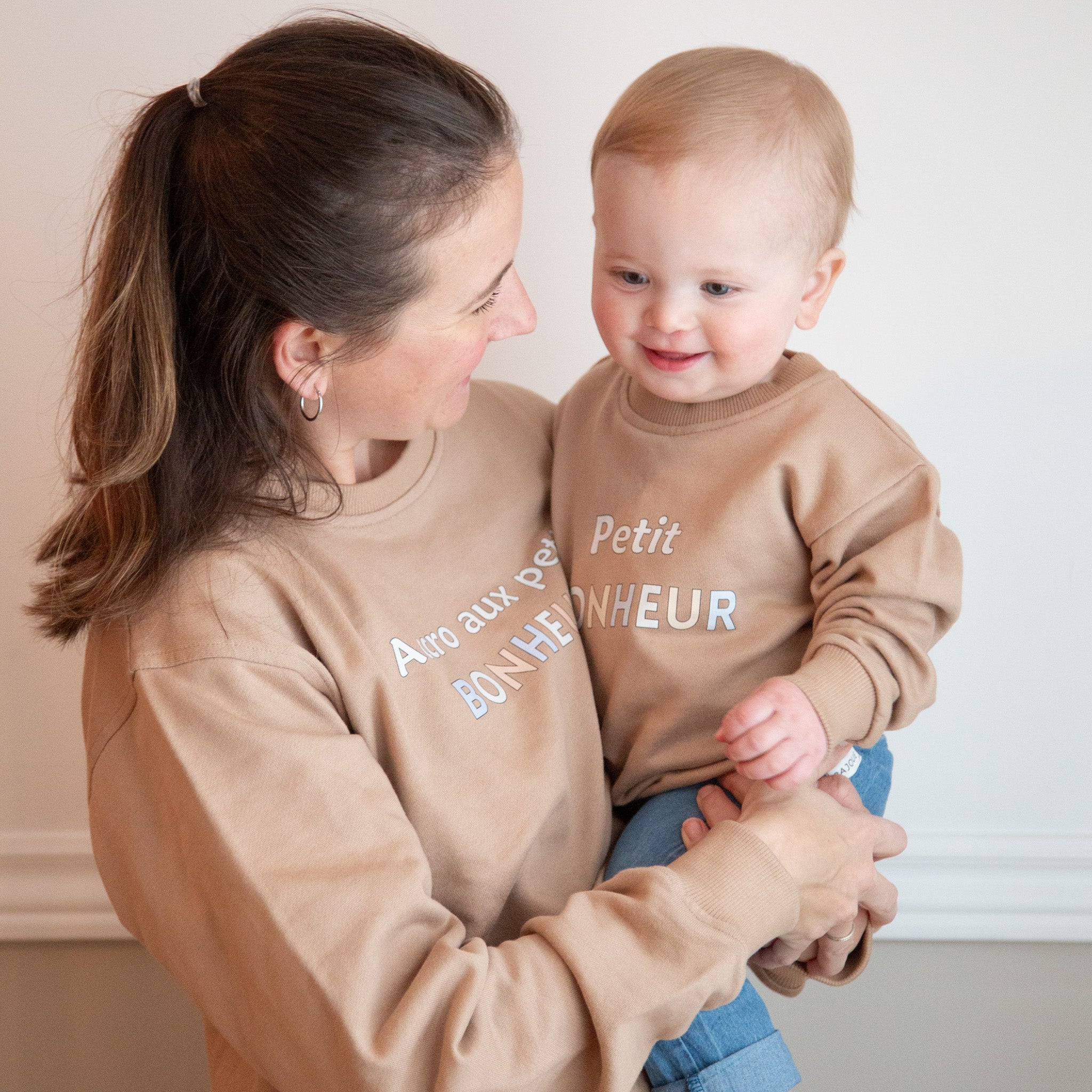 Crewneck pour femmes-Petits bonheurs
