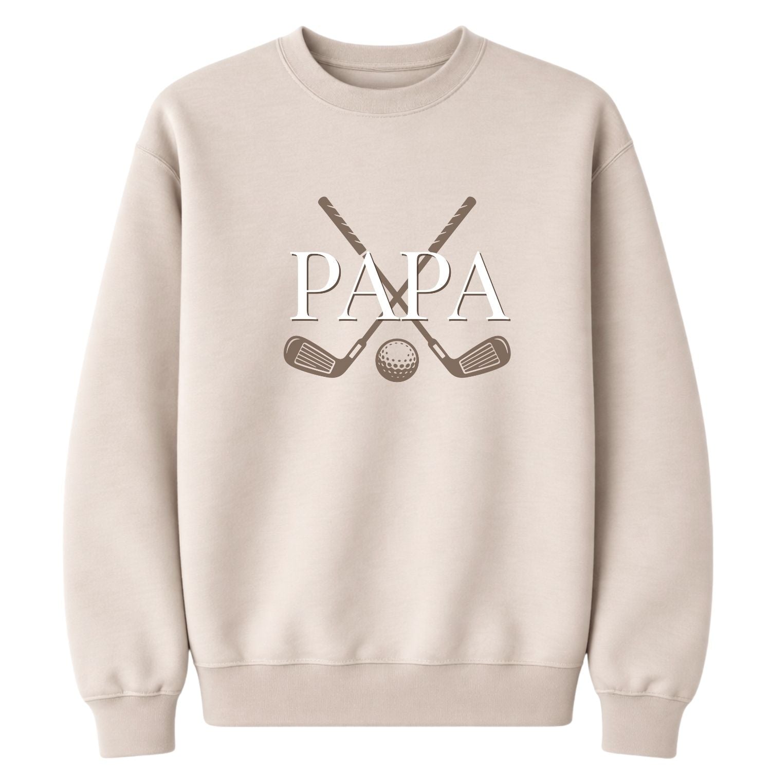 Crewneck pour hommes- Papa Golf