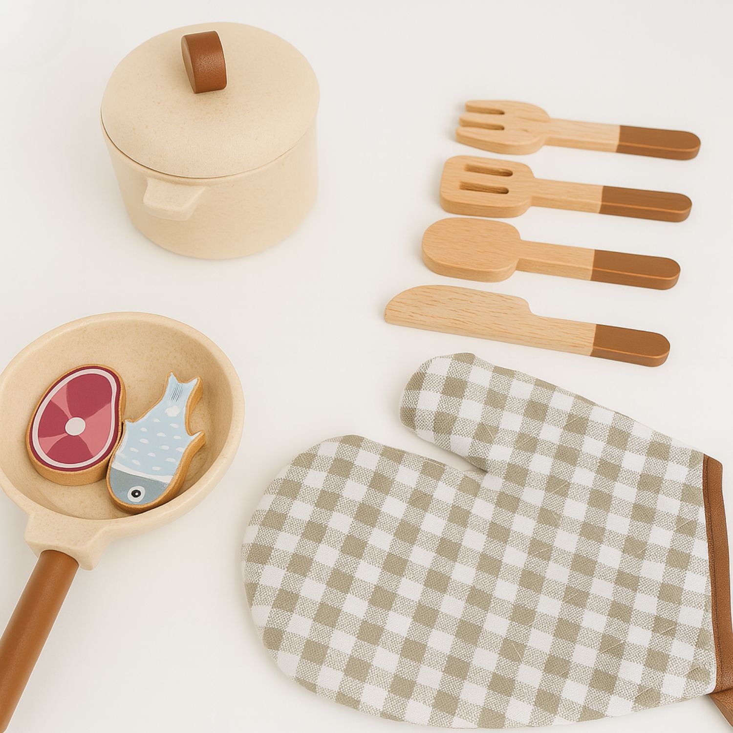 Cuisinette pour enfants en bois