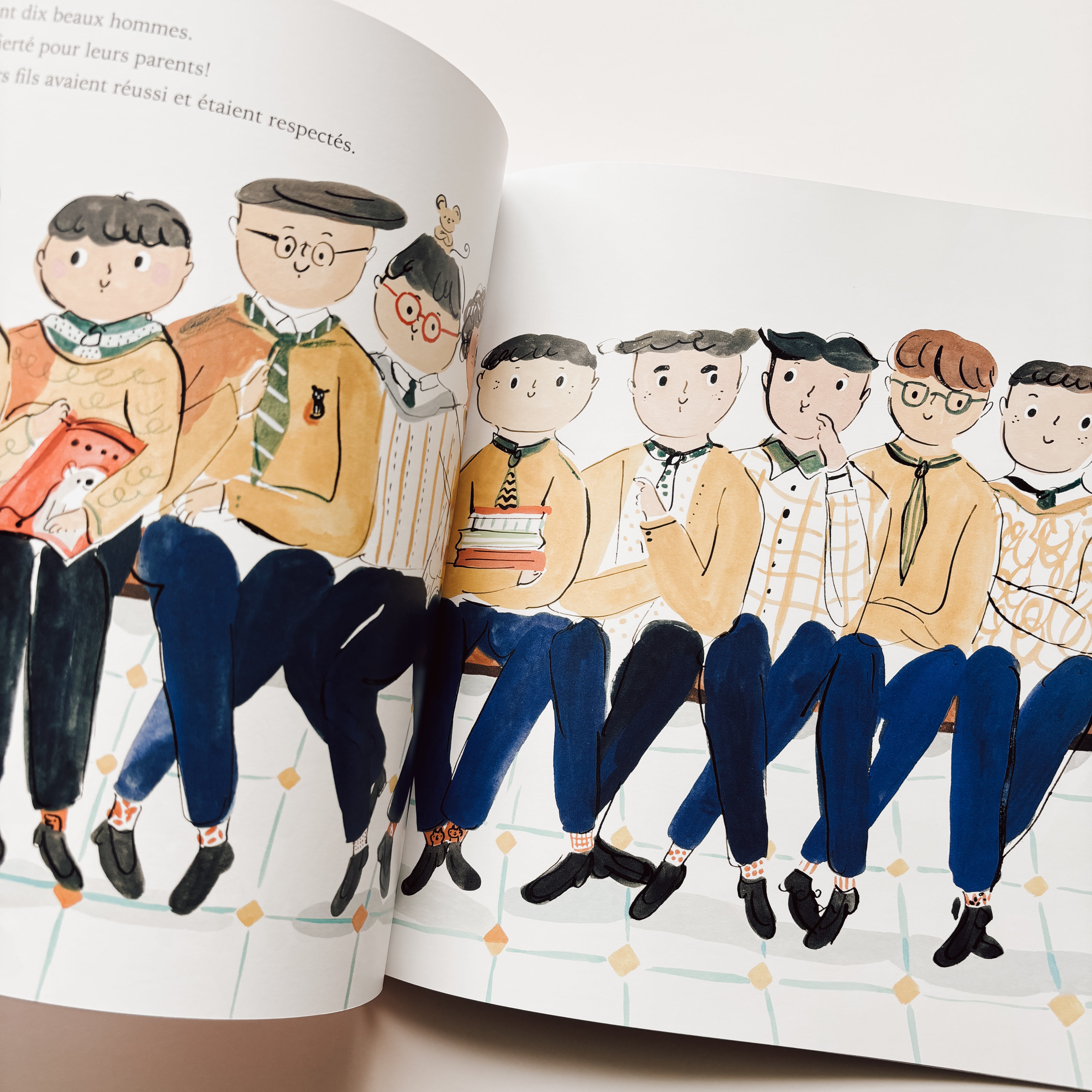 Livre d'histoire - Dix petits dumplings