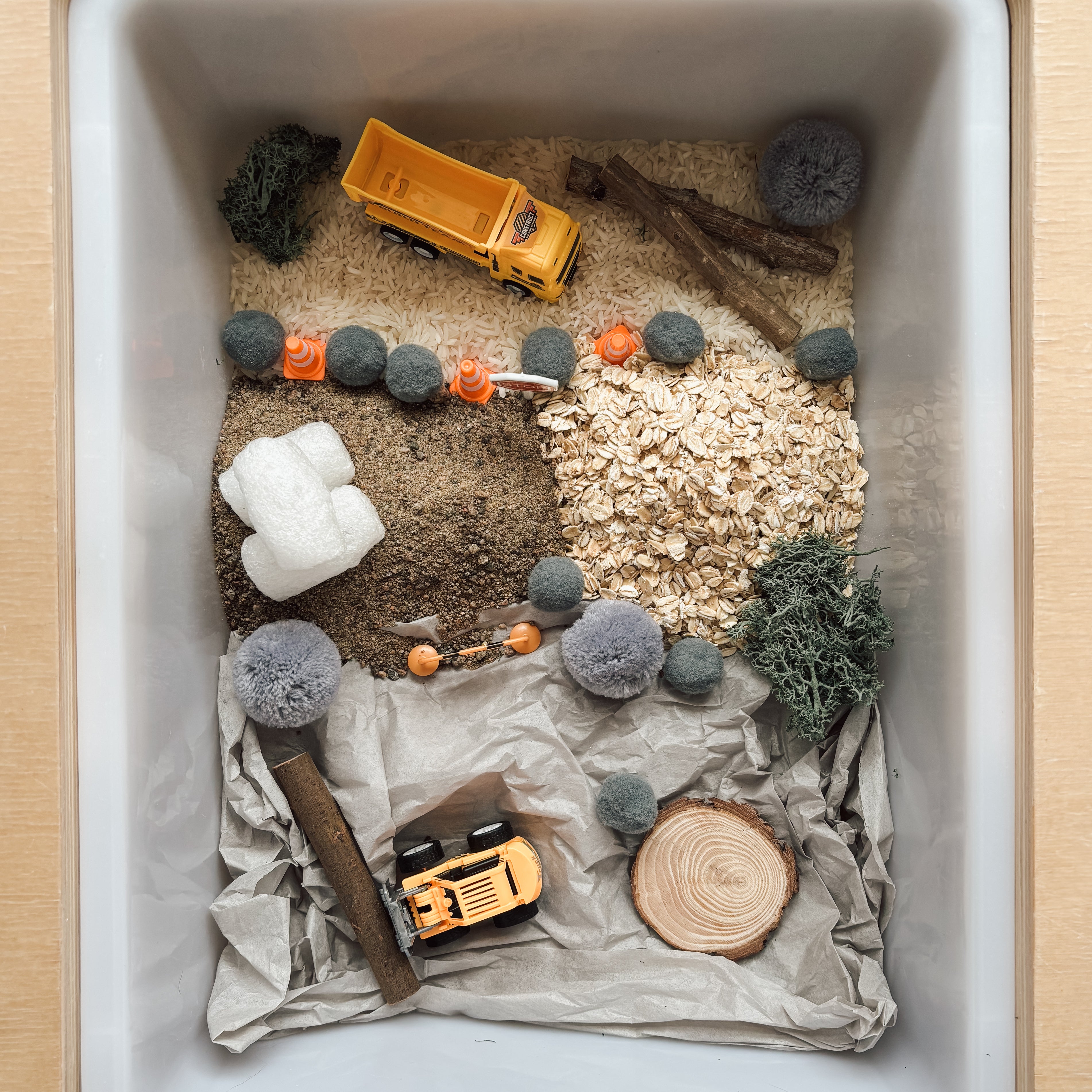 Ensemble sensoriel - Construction