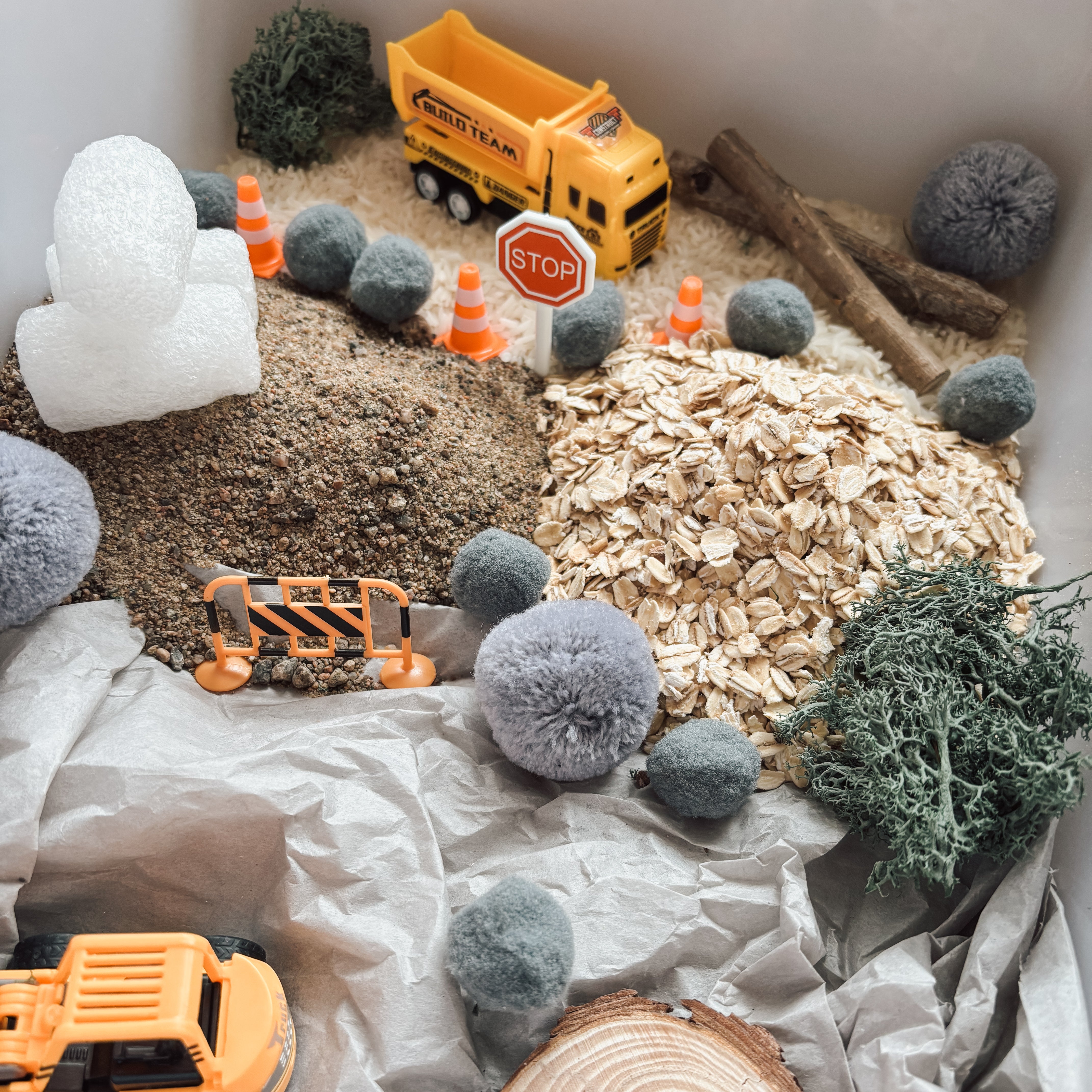 Sensory set - Construction