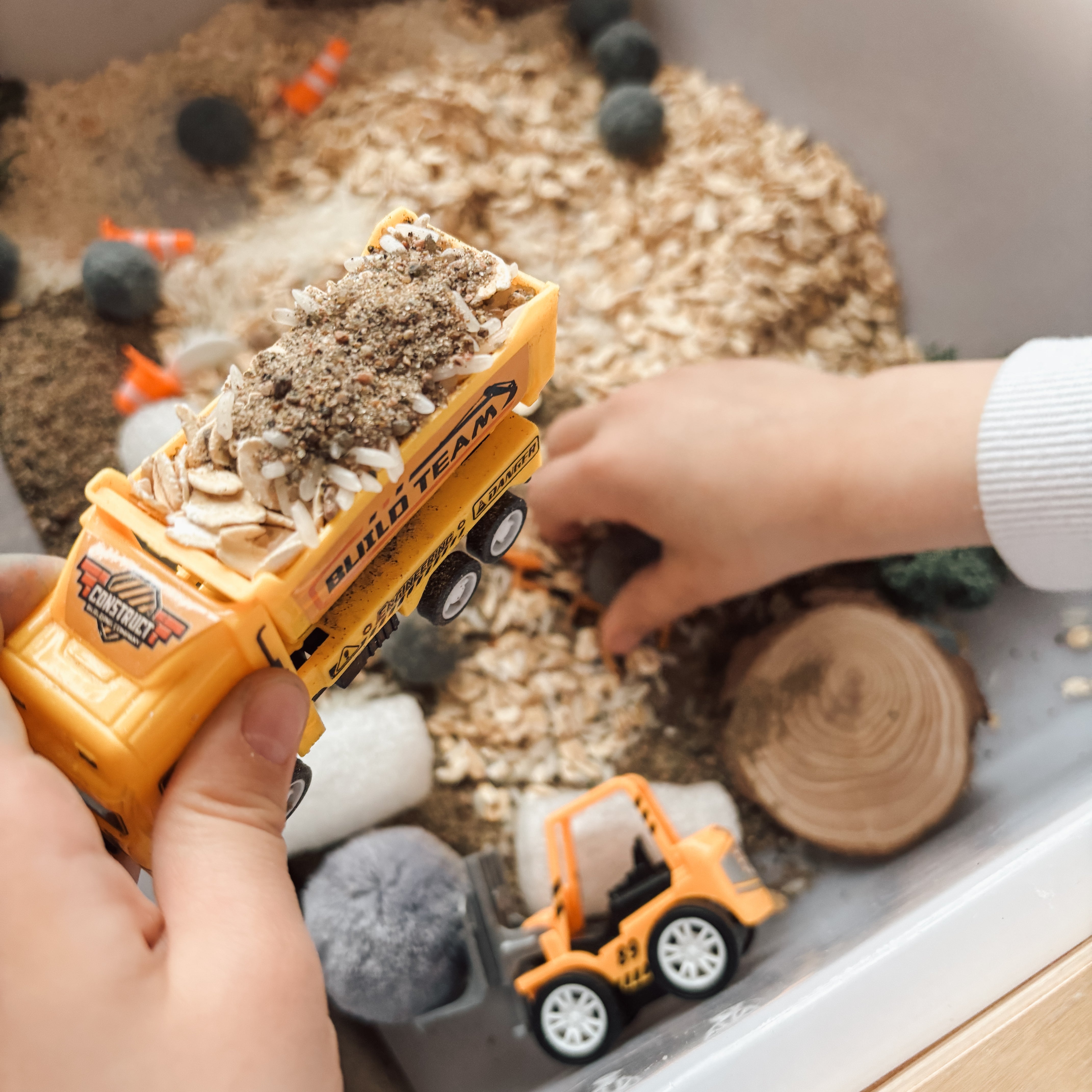 Ensemble sensoriel - Construction