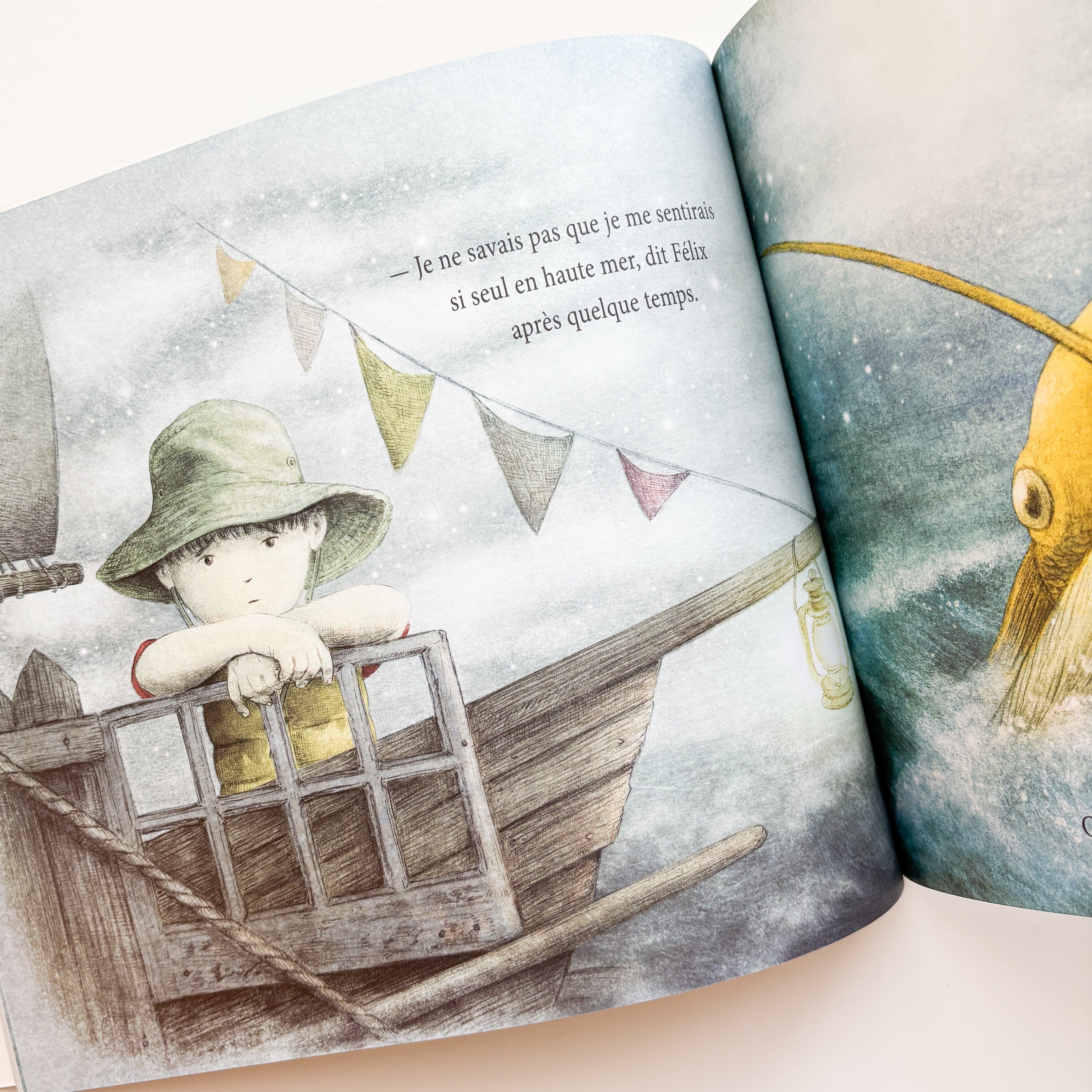 Livre d'histoire - Entre ciel et mer