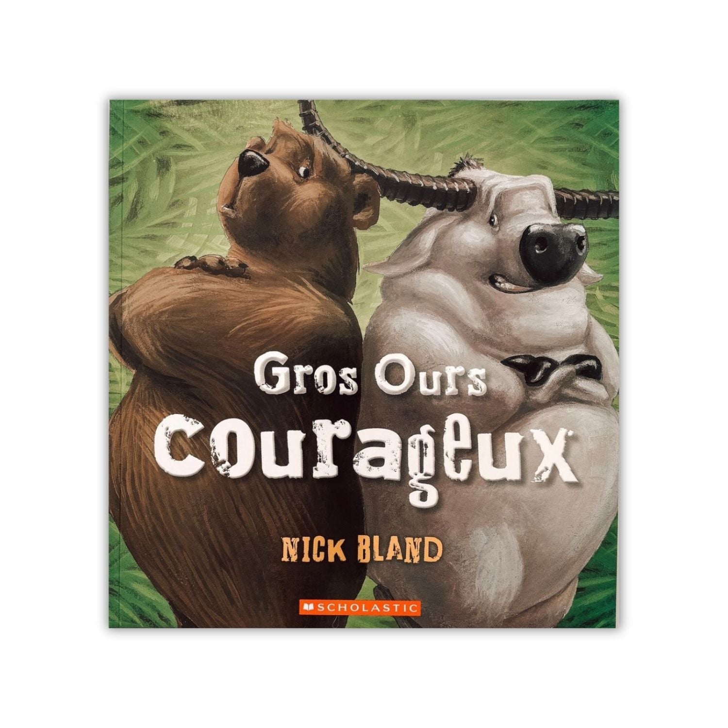 Livre d'histoire - Gros ours Courageux