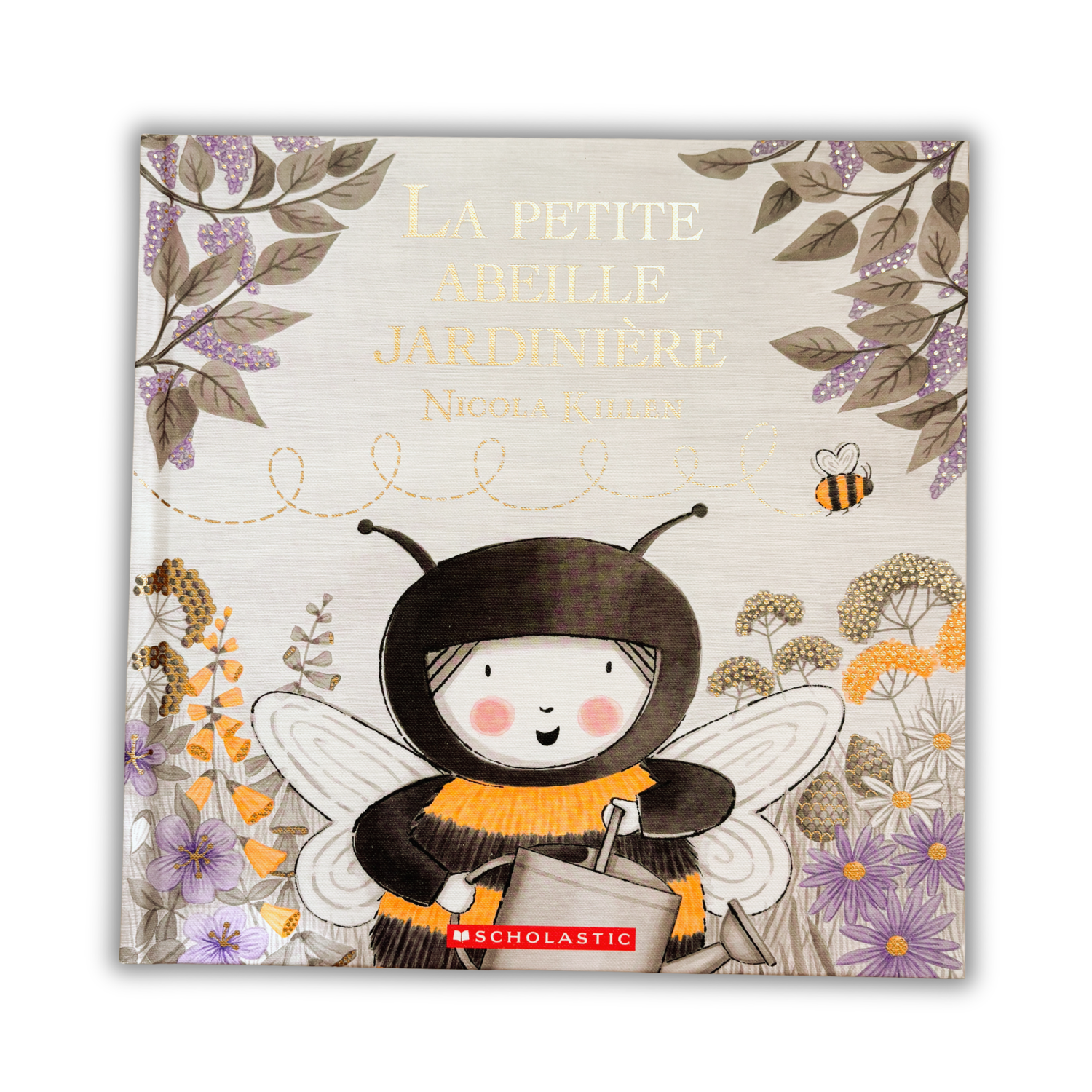 Livre d'histoire - La petite abeille jardinière