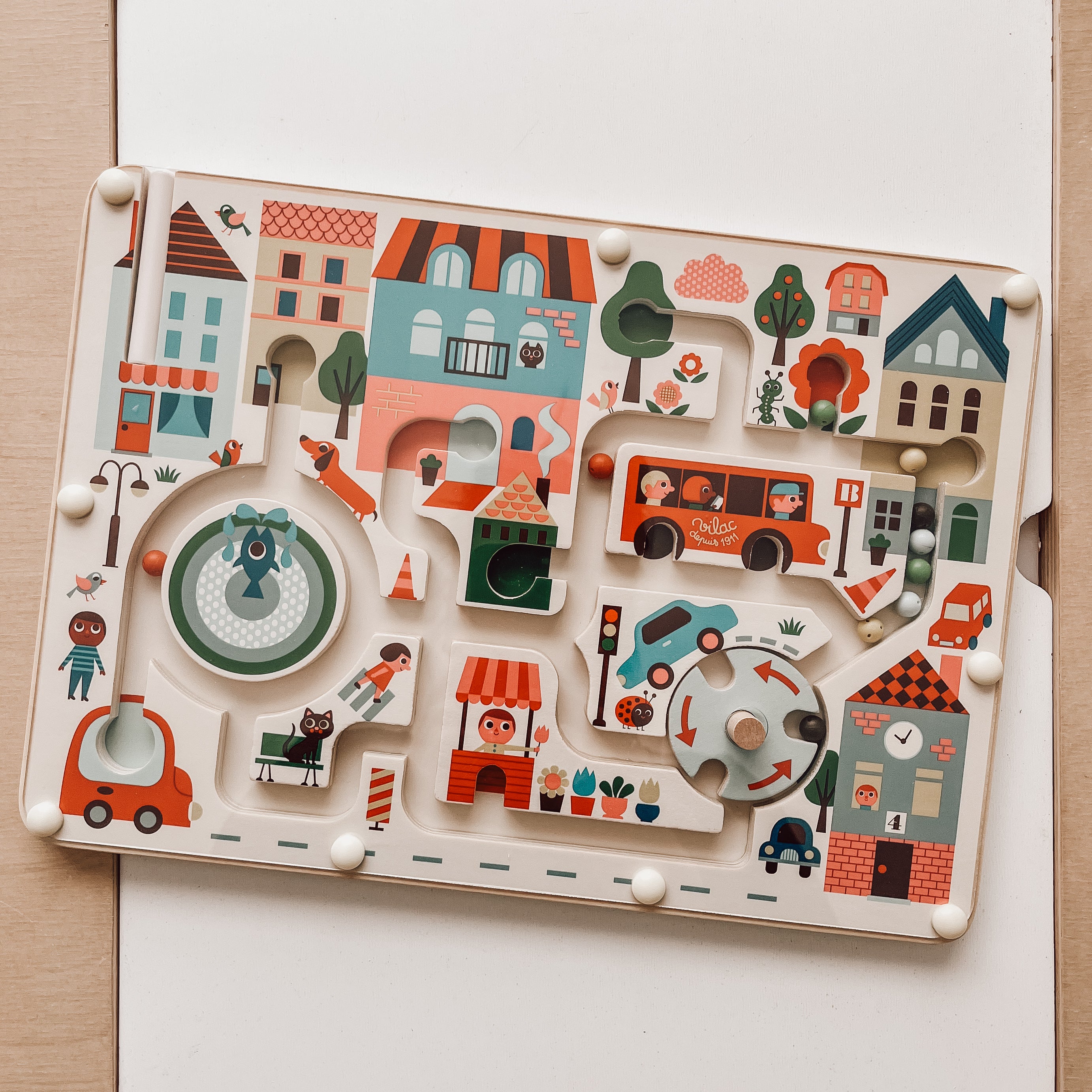 Labyrinthe magnétique - La ville