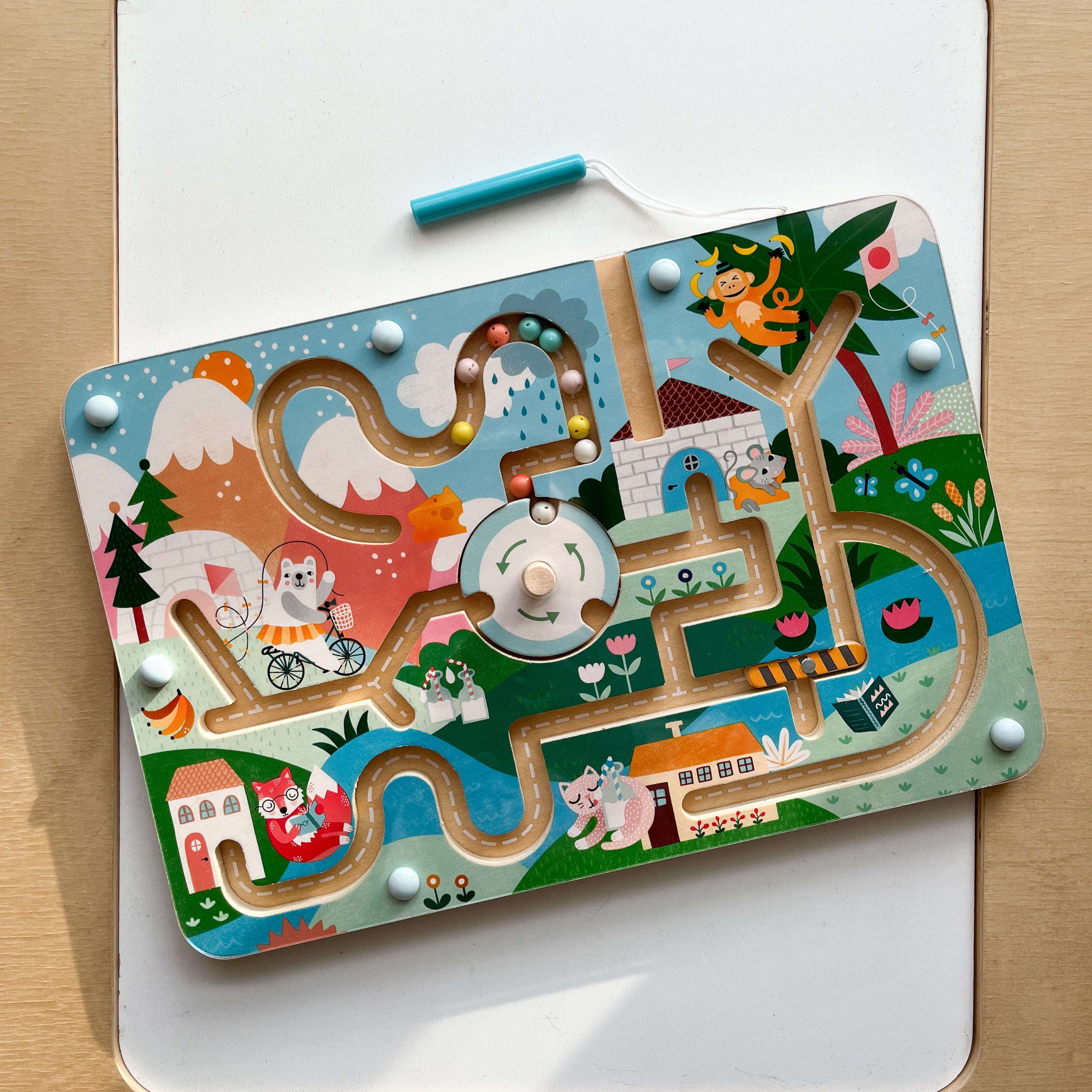 Labyrinthe magnétique - Animaux