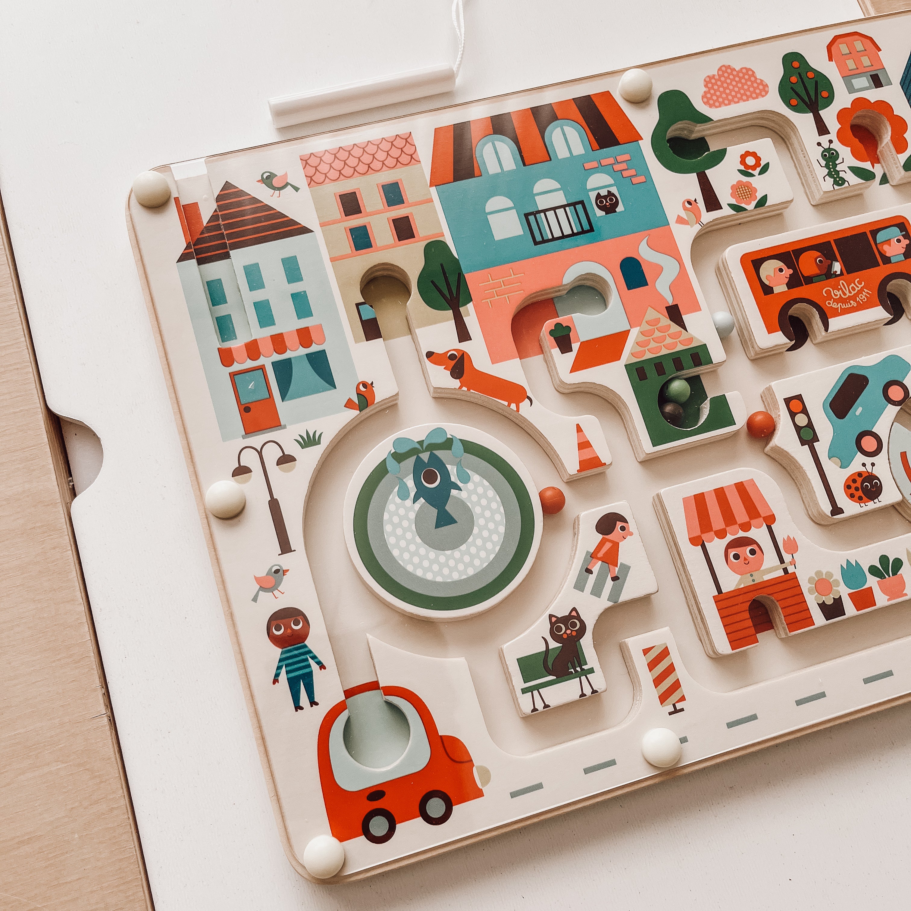 Labyrinthe magnétique - La ville