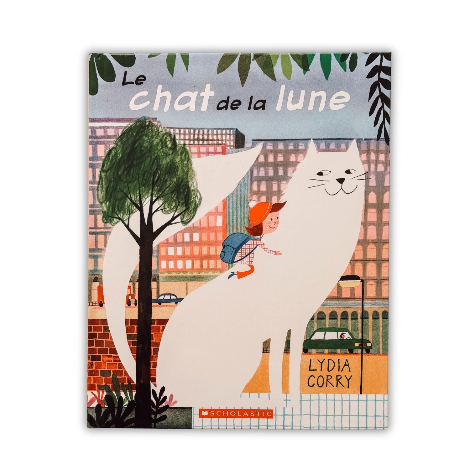 Livre d'histoire - Le chat de la lune