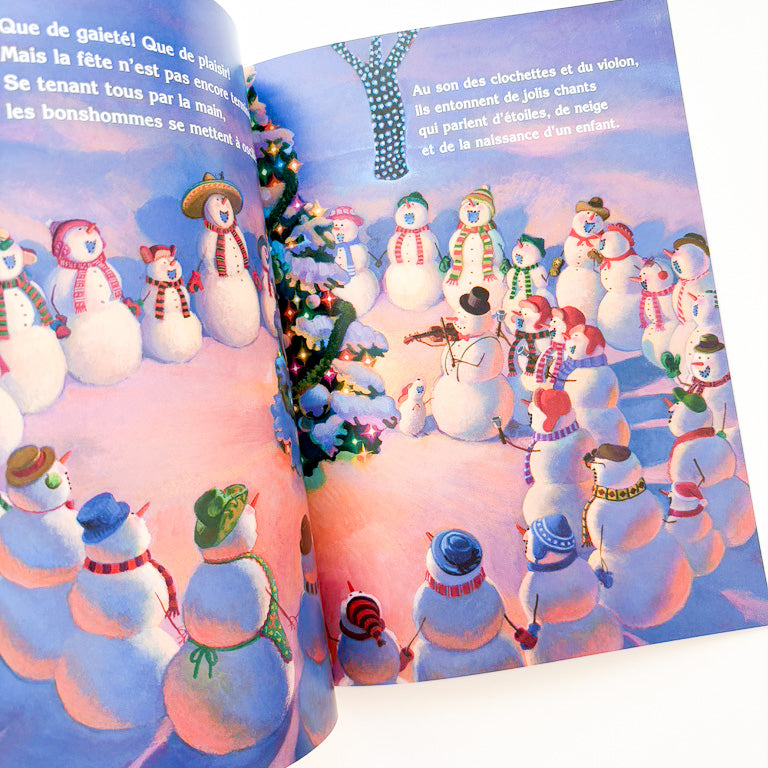 Livre d'histoire - Le Noël des bonshommes de neige