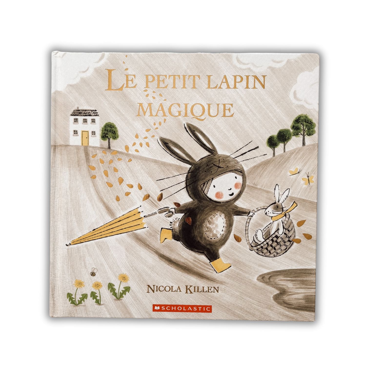 Livre d'histoire - Le petit lapin magique