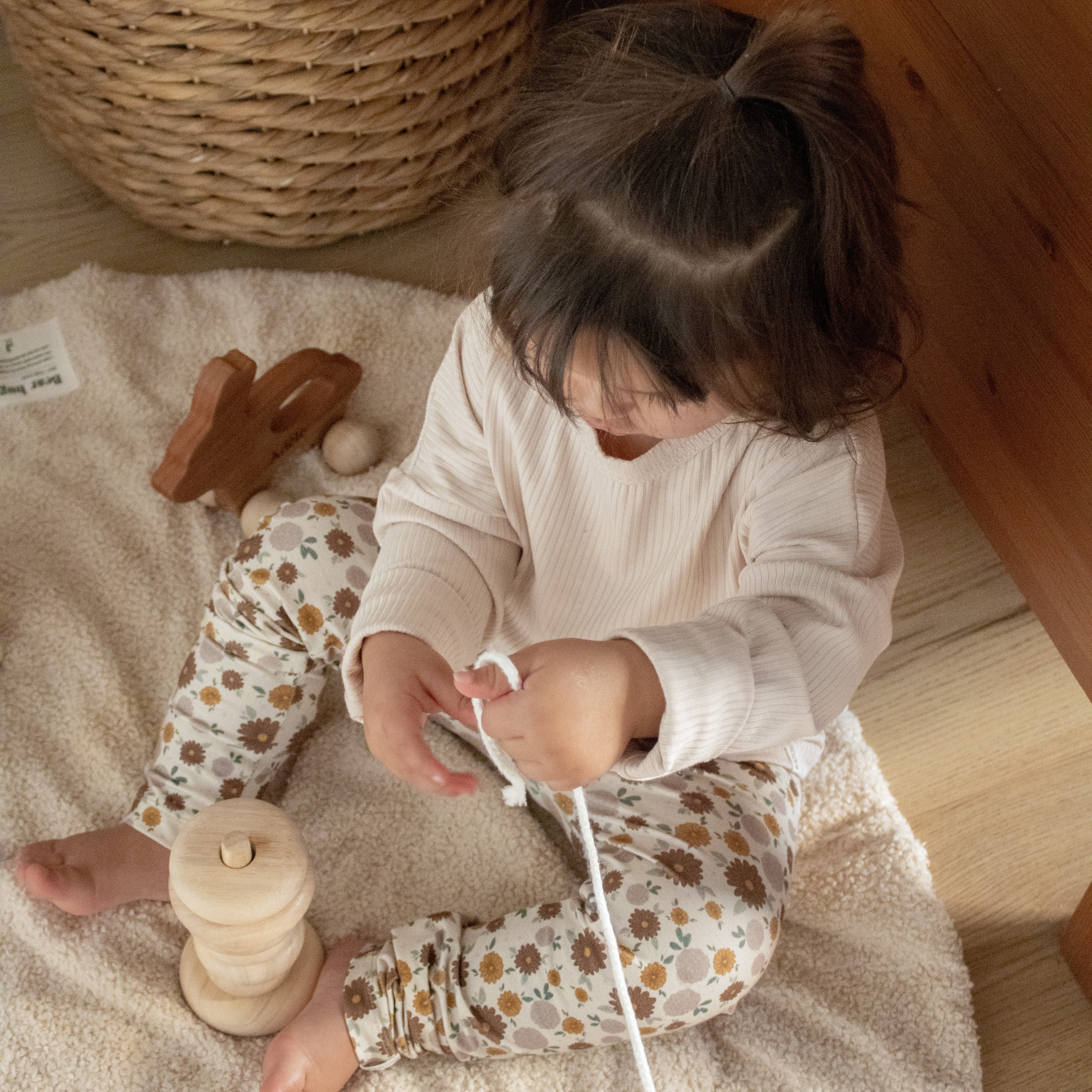 Pantalon legging bébés et enfants-Camélia