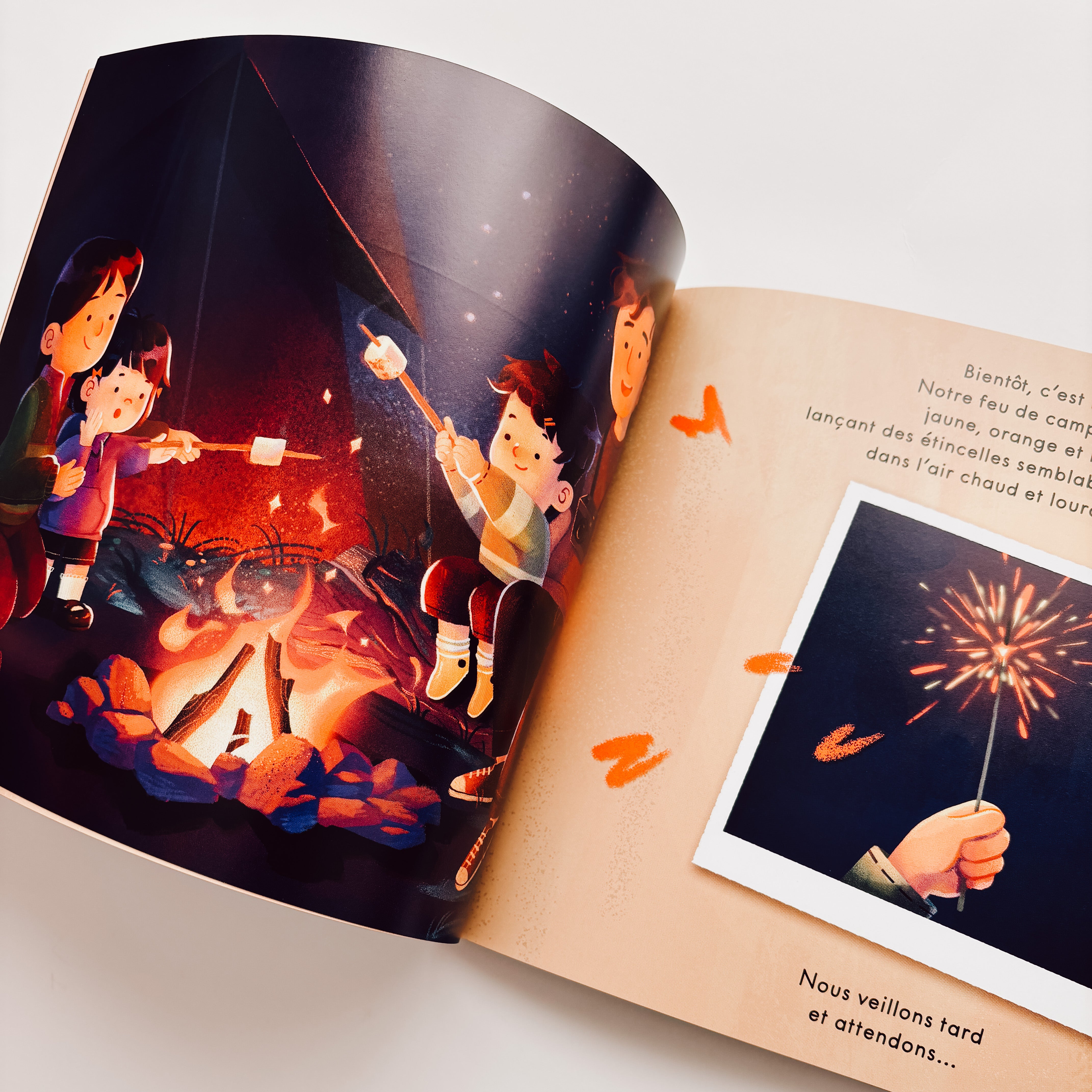 Livre d'histoire - Les lumières de la nuit