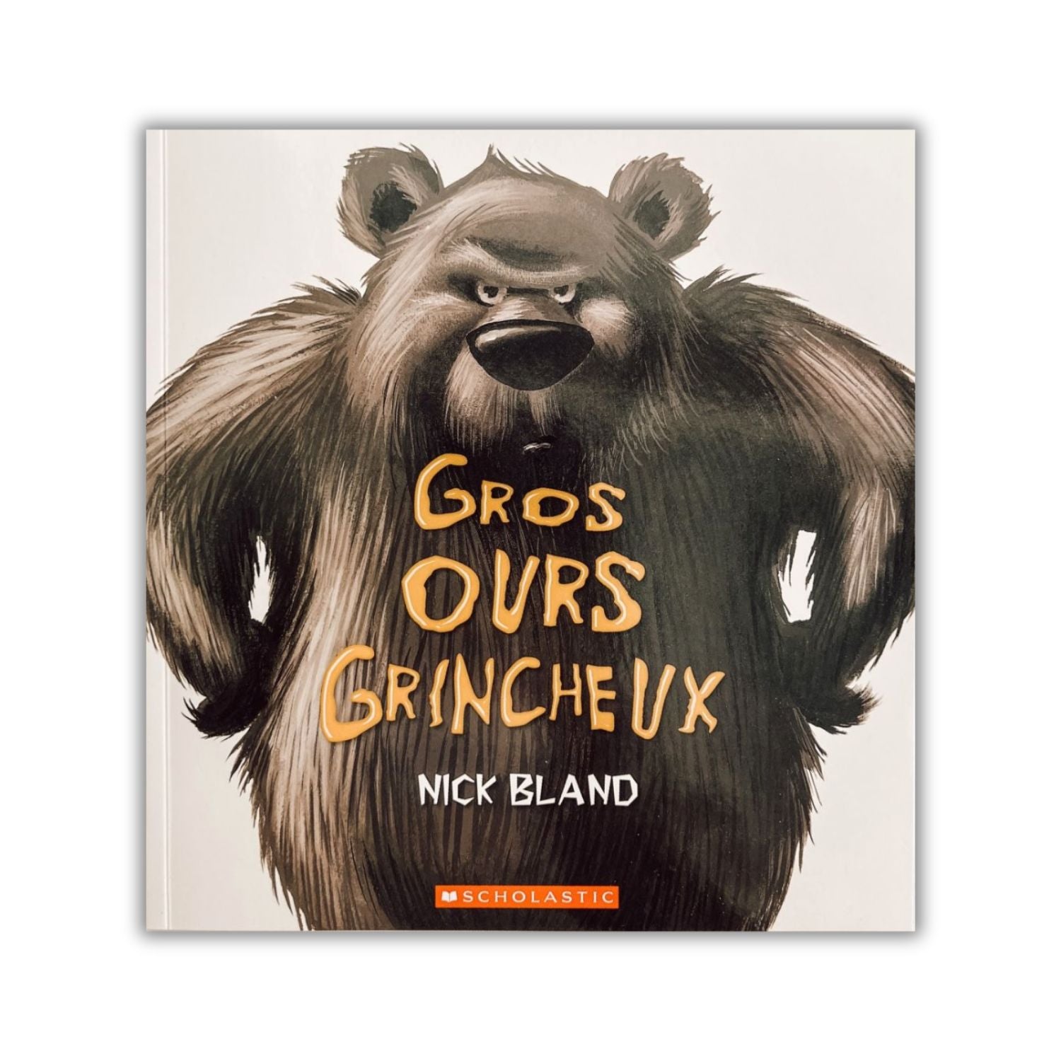 Livre d'histoire - Gros ours grincheux