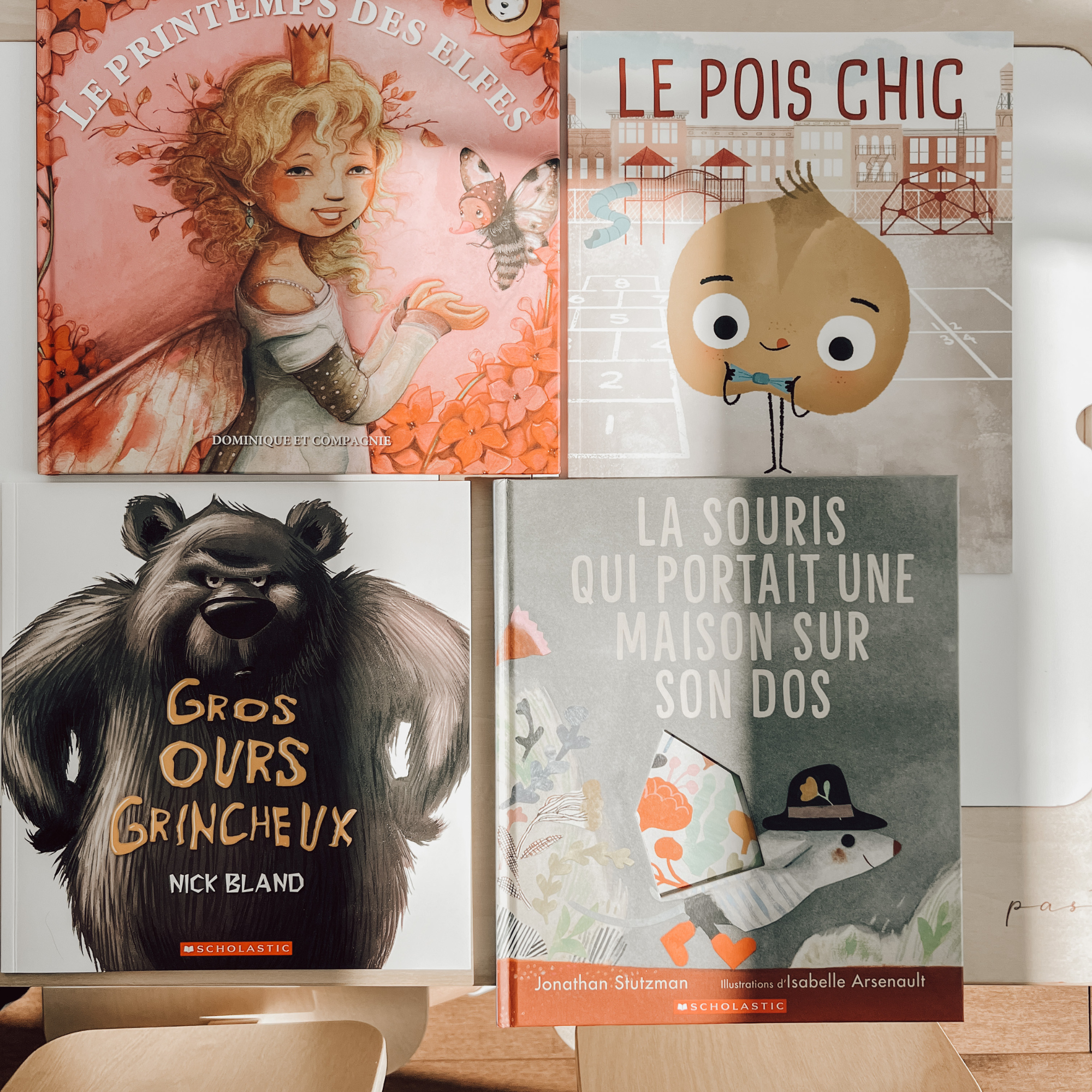 Livre d'histoire - Gros ours grincheux