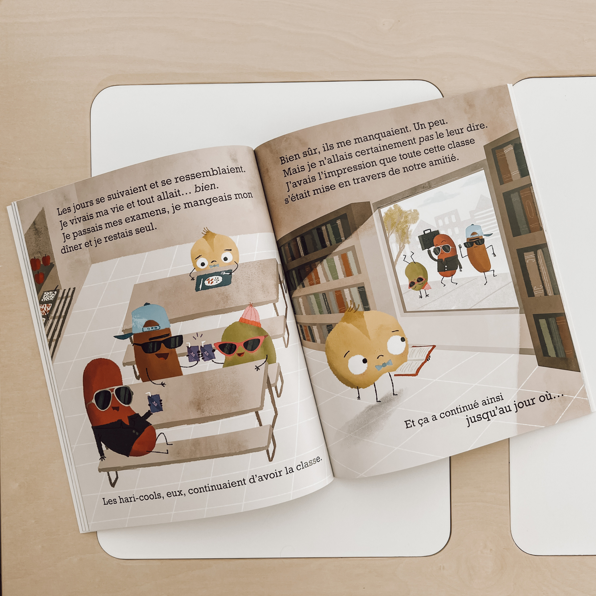 Livre d'histoire - Le pois chic