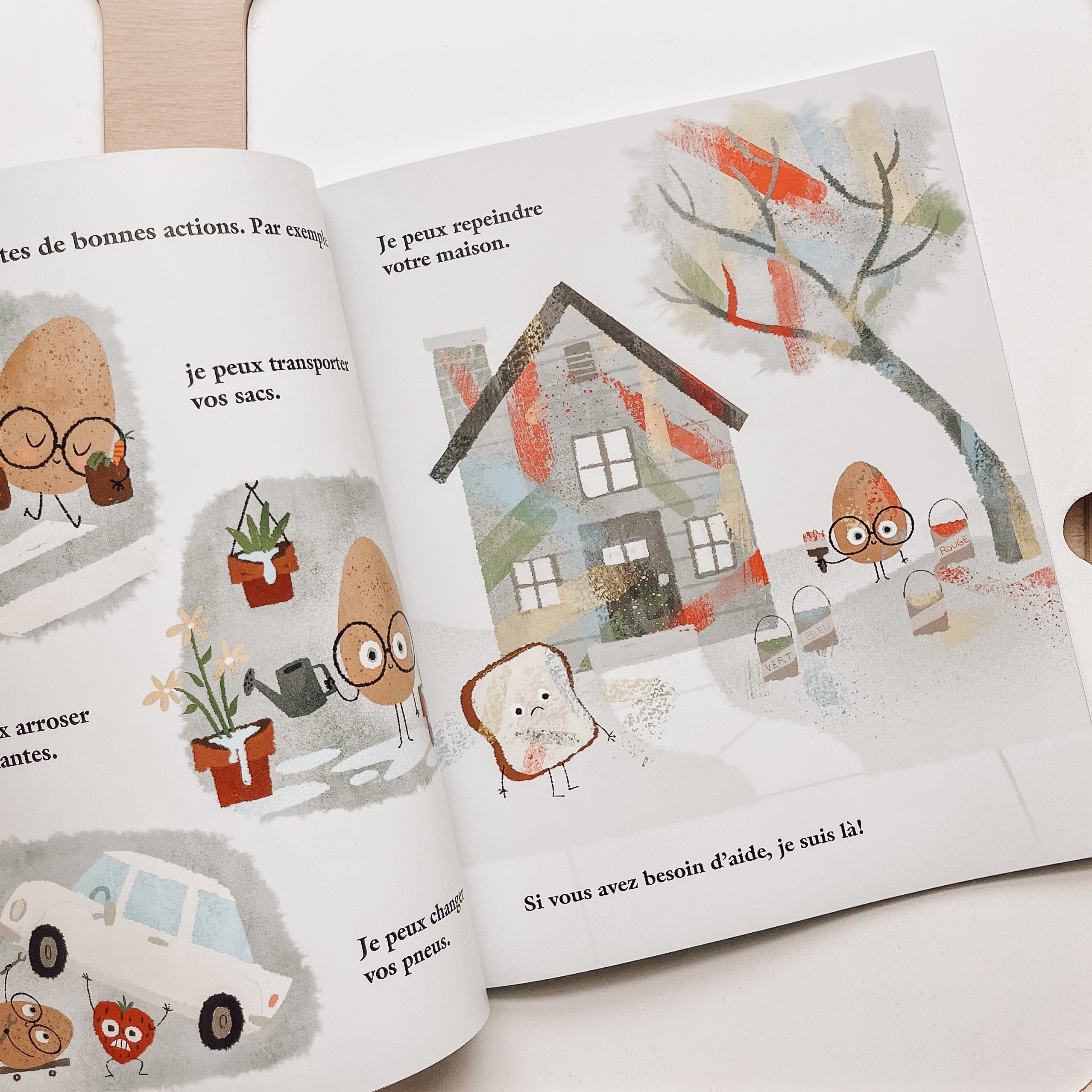 Livre d'histoire - L'oeuf modèle