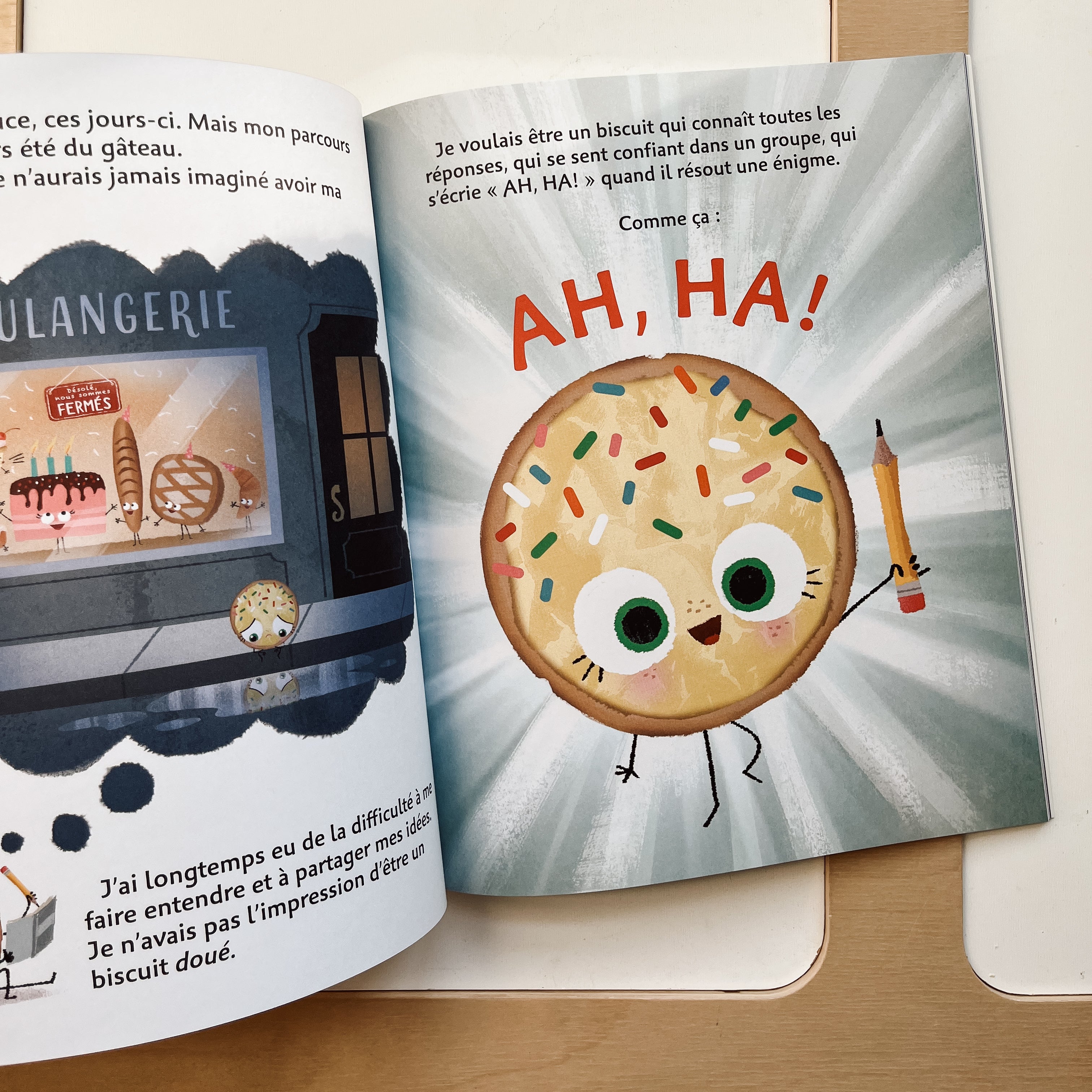 Storybook - Le biscuit doué