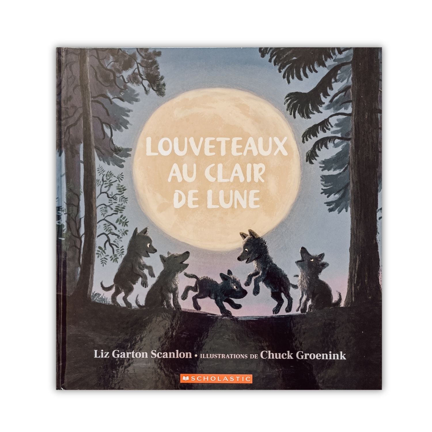 Livre d'histoire - Louveteaux au clair de lune