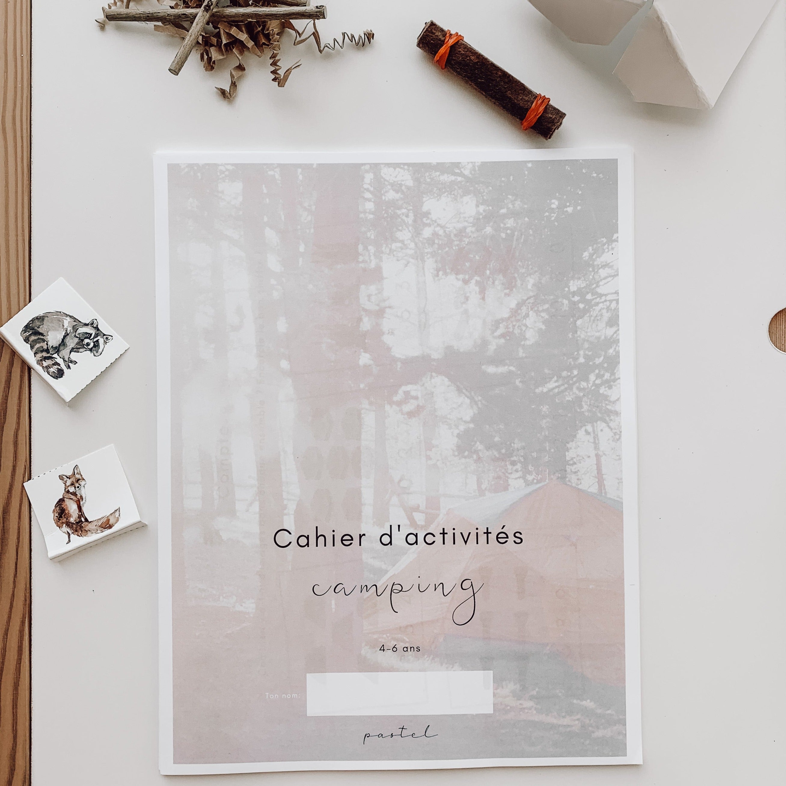 Cahier d'activités à télécharger - Camping