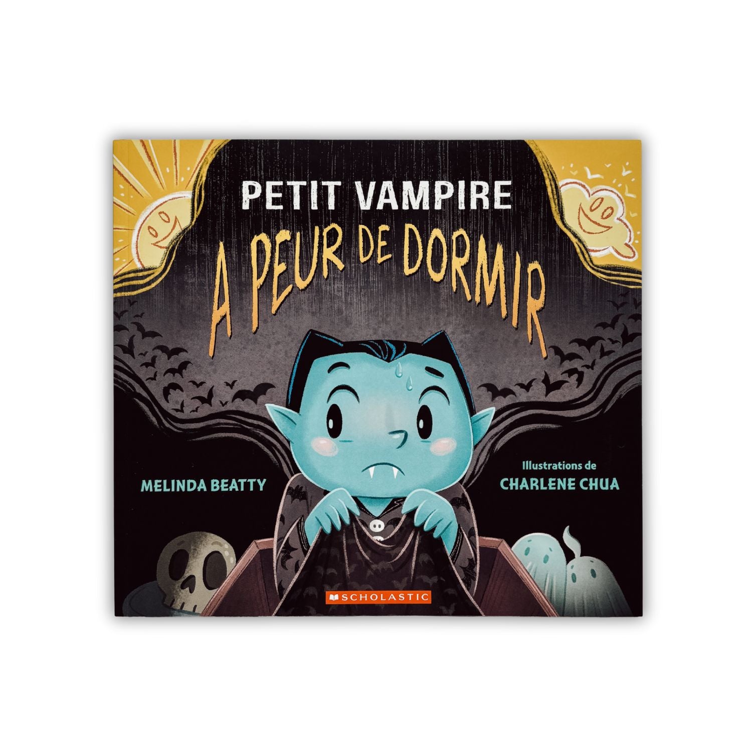 Livre d'histoire - Petit vampire a peur de dormir