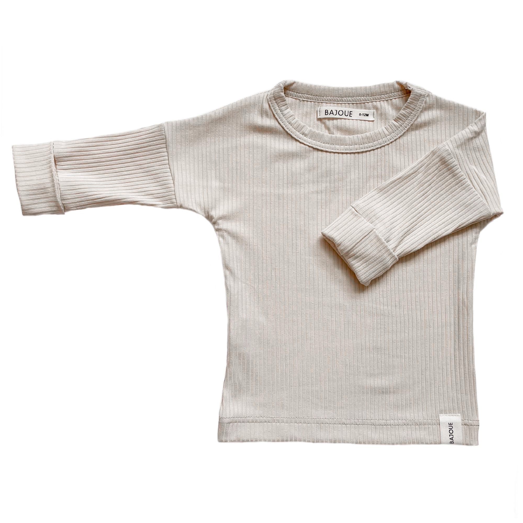 Pull évolutif en bambou bébés et enfants - Beige
